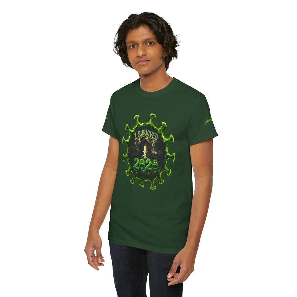 I Survived 2020 — Director's Cut S1:E1 "COVID-19: The Coronavirus" | Pandemic Edition Tee Unisex Garment-Dyed T-shirt (SPECIAL EDITION)