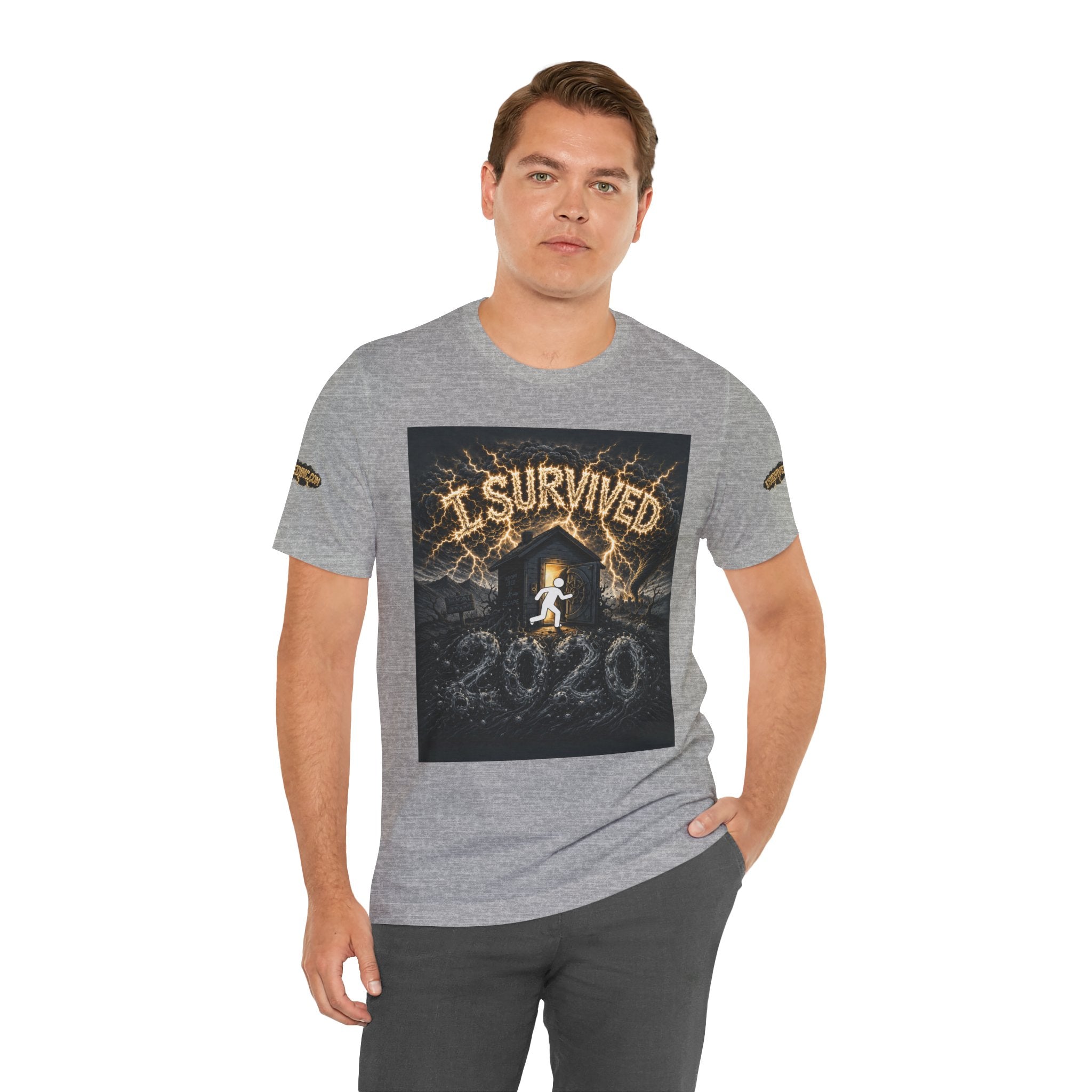I Survived 2020 — Original PILOT Design: Special Edition Unisex Jersey Short Sleeve Tee