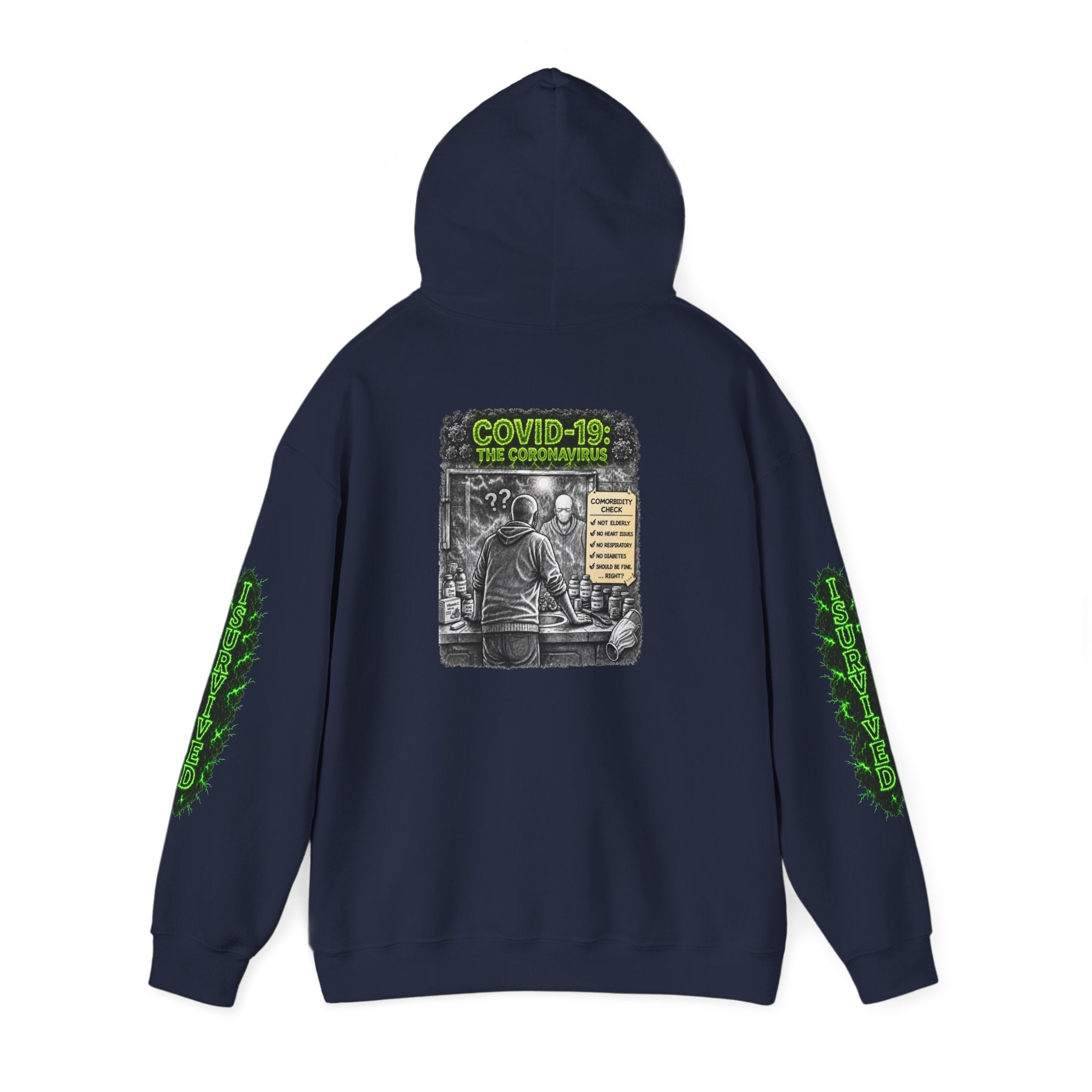 I Survived 2020 — Director's Cut S1:E1 "COVID-19: The Coronavirus" | Pandemic Edition Hoodie Sweatshirt