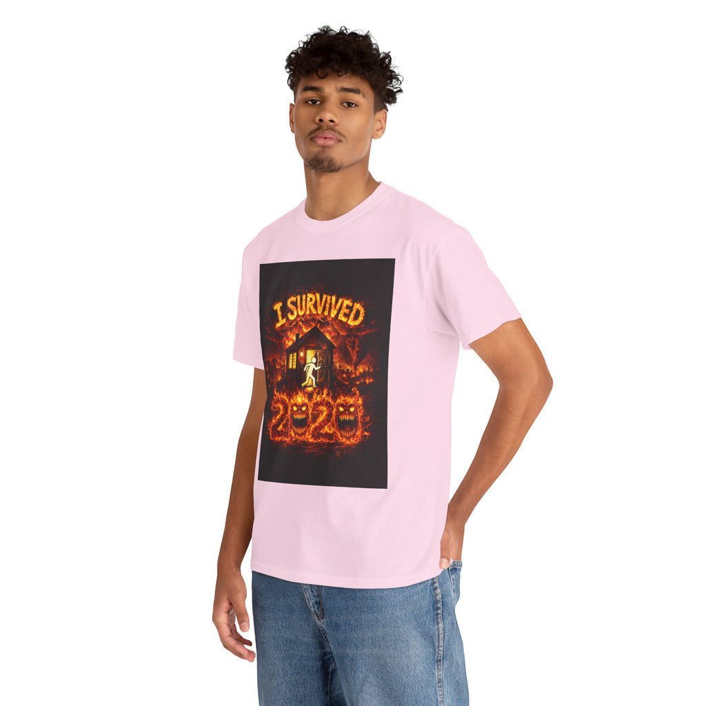 I Survived 2020 — S2:E1 "Berry Creek" | Wildfire Edition Memorial Unisex Heavy Cotton Tee
