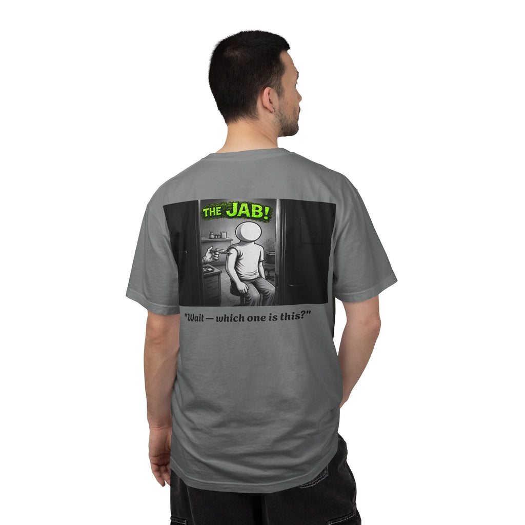 I Survived 2020 — Director's Cut S1:E3 "The Jab!" | Pandemic Edition Unisex Garment-Dyed T-shirt