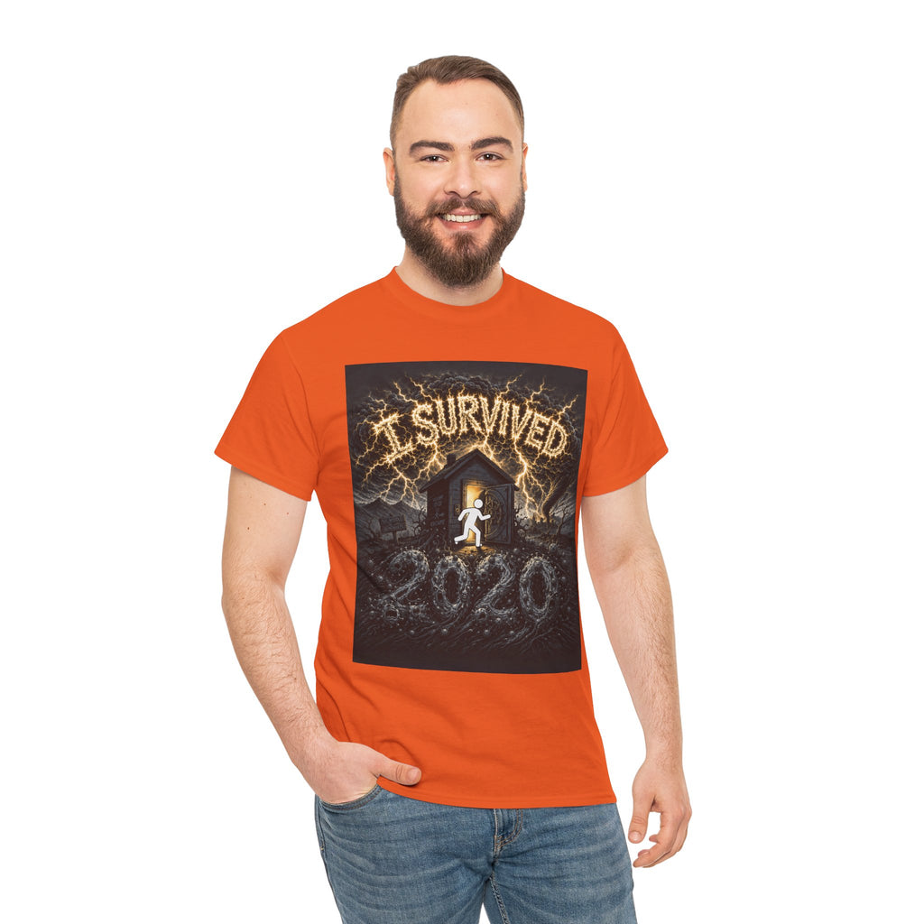 I Survived 2020 — Original PILOT Design Unisex Heavy Cotton Tee