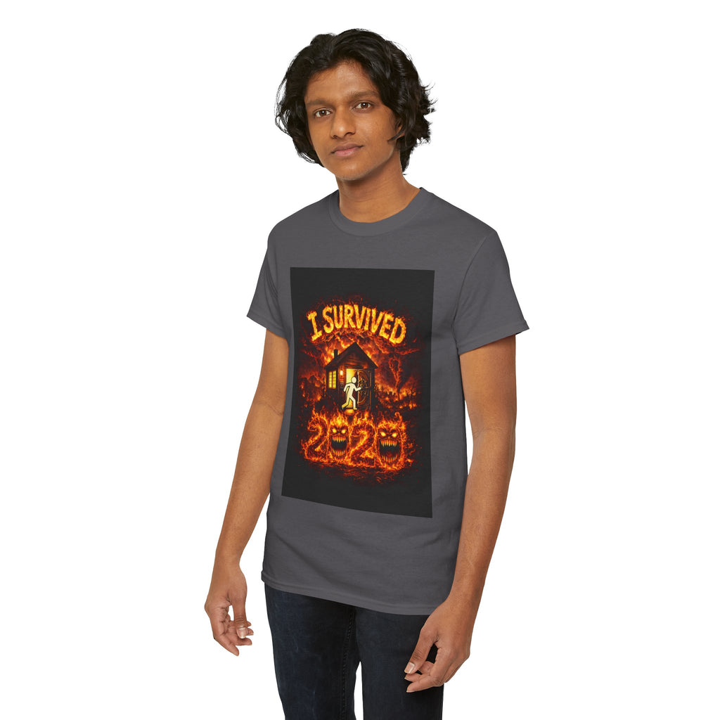 I Survived 2020 — WILDFIRES S2:E1: "Berry Creek" Memorial Unisex Heavy Cotton Tee