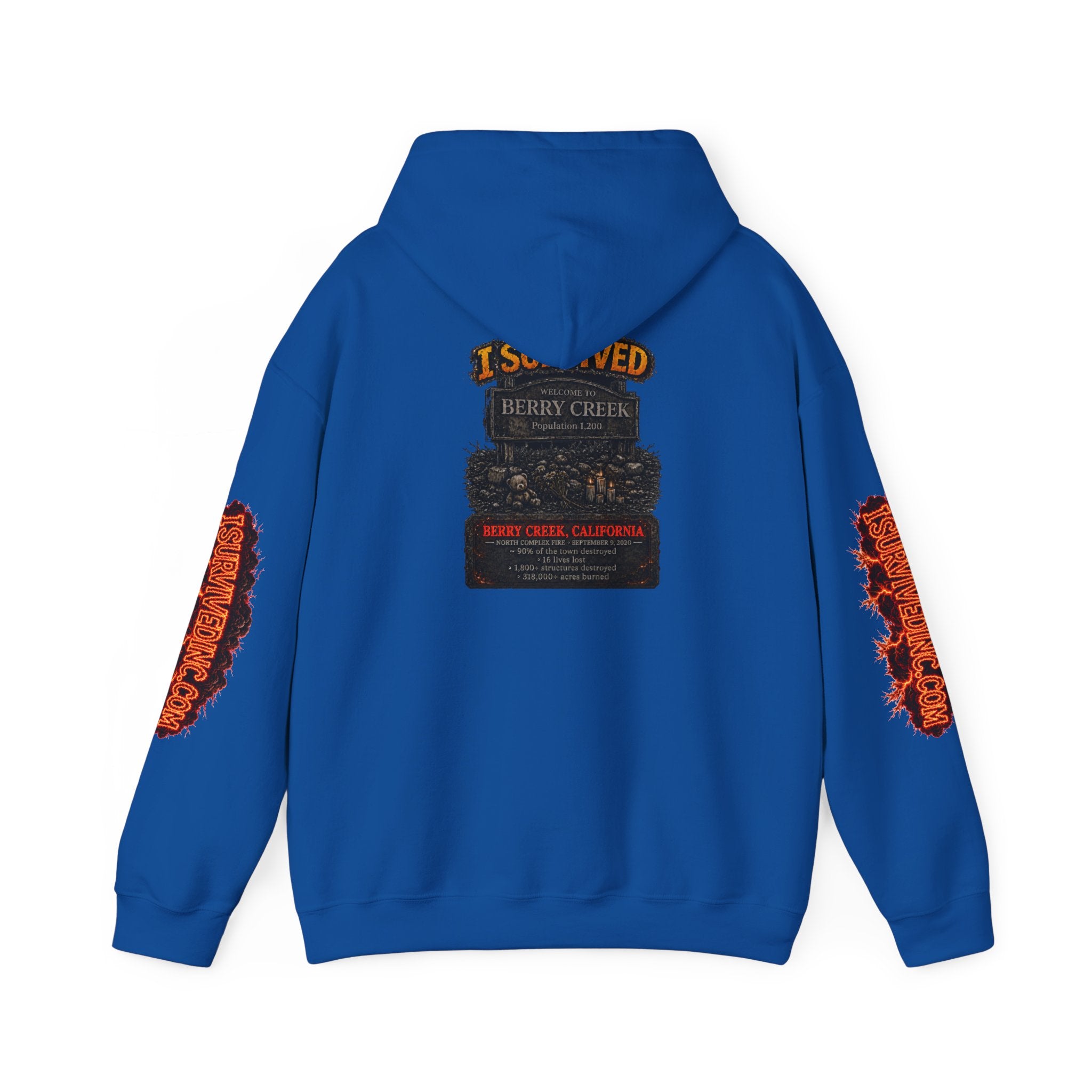 I Survived 2020 — WILDFIRES S2:E1: "Berry Creek" Memorial Hoodie