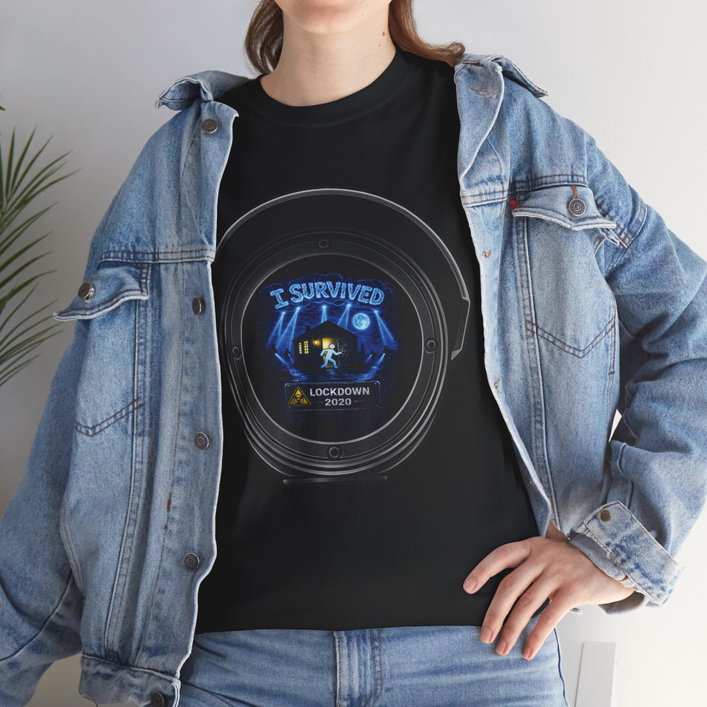 I Survived 2020 — Director's Cut S3:E1 "Quarantine" | Lockdown Edition Documentary Unisex Heavy Cotton Tee (SPECIAL EDITION)