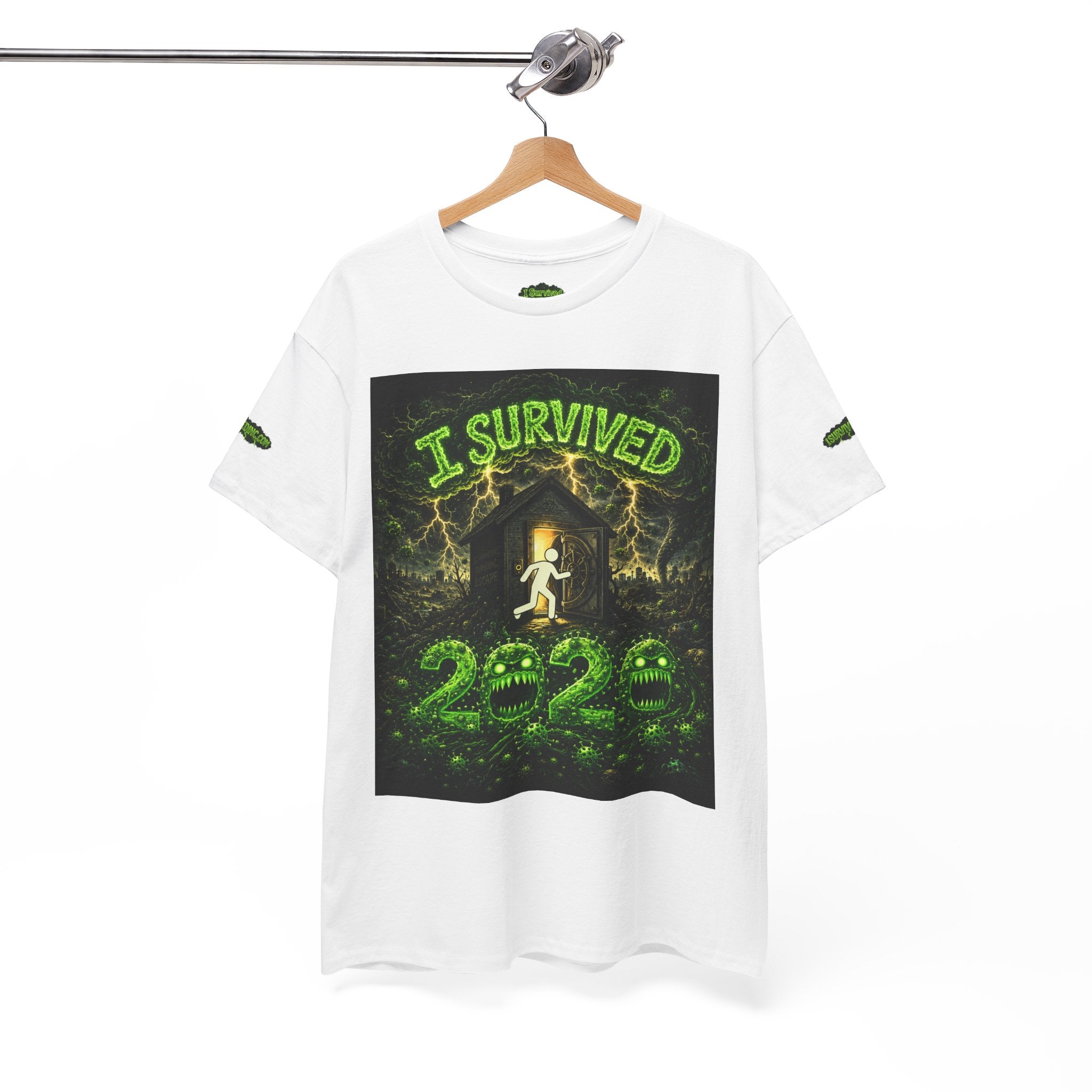 I Survived 2020 — S1:E1 "COVID-19: The Coronavirus" | Pandemic Edition Tee Unisex Garment-Dyed T-shirt (SPECIAL EDITION)