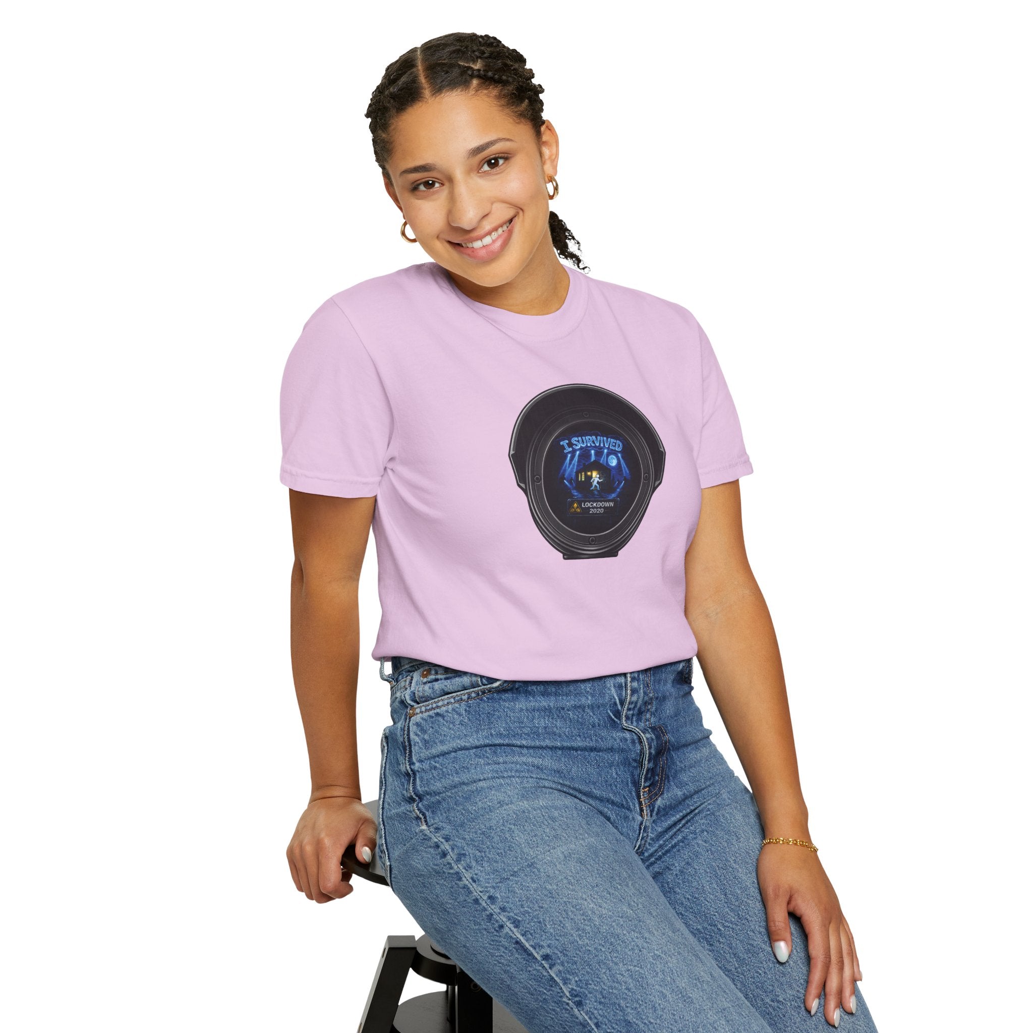 I Survived 2020 —  LOCKDOWN S3:E2: Director's Cut "Dating Under Lockdown" Unisex Garment-Dyed T-shirt