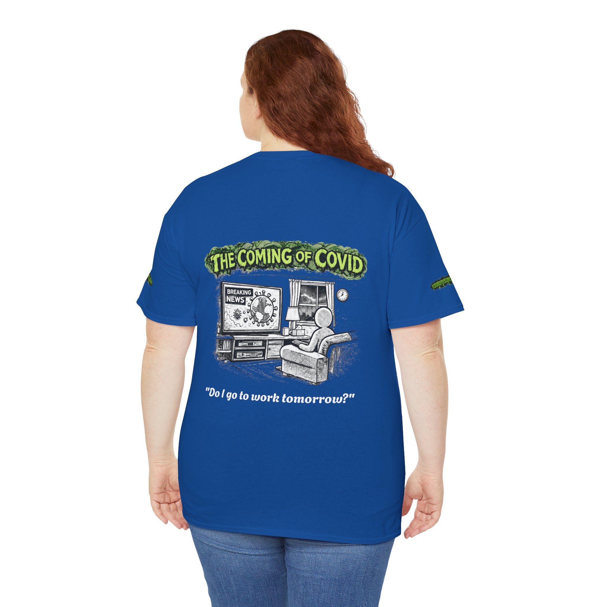 I Survived 2020 — Director's Cut S1:E2 "The Coming of COVID" | Pandemic Edition Unisex Heavy Cotton Tee (SPECIAL EDITION)