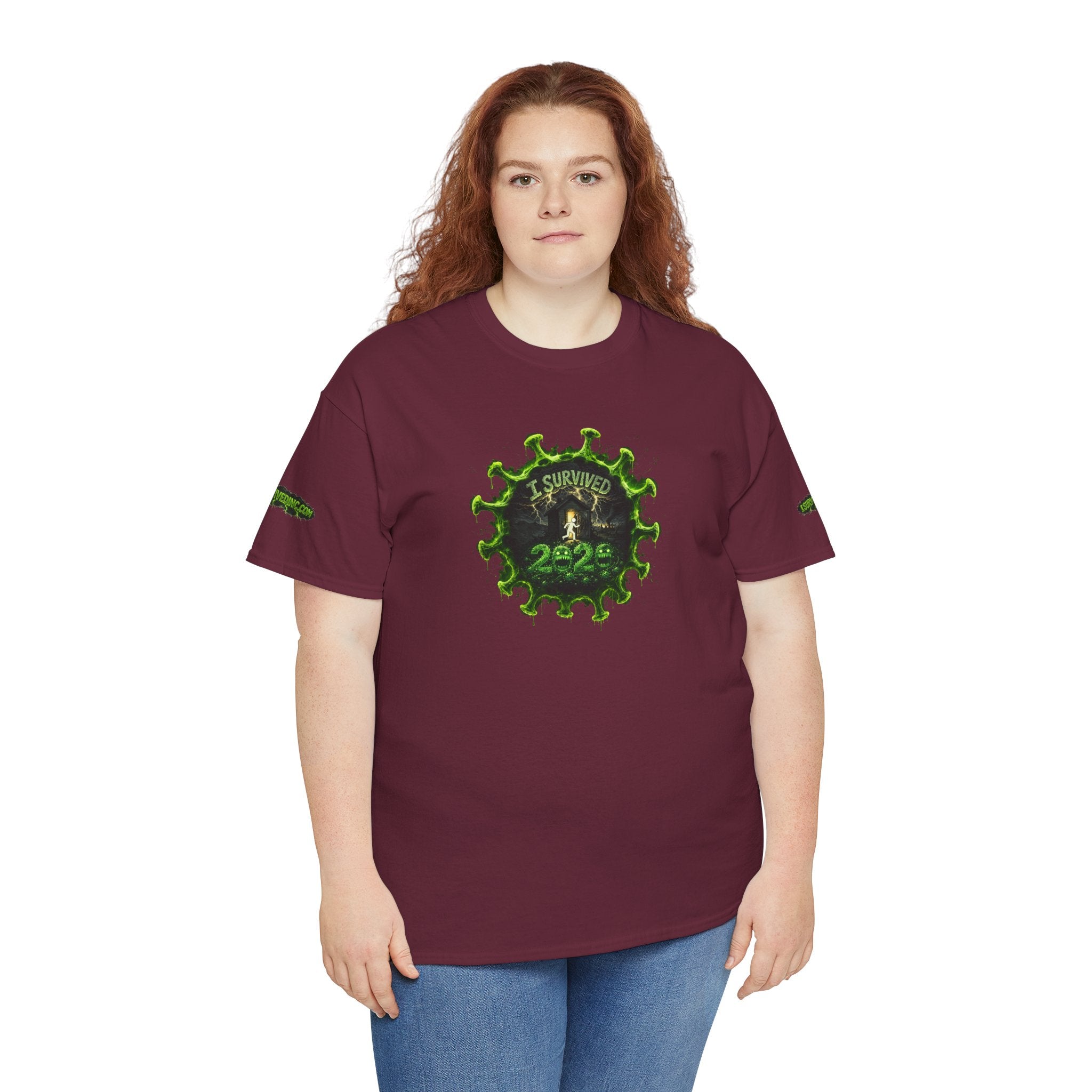 I Survived 2020 — PANDEMIC S1:E2: Director's Cut Special Edition "The Coming of COVID" Unisex Heavy Cotton Tee