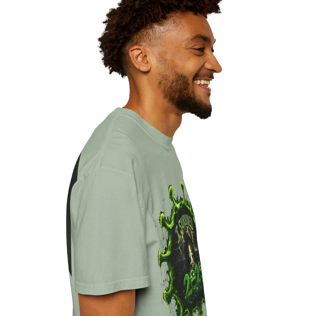 I Survived 2020 — Director's Cut S1:E3 "The Jab!" | Pandemic Edition Unisex Garment-Dyed T-shirt