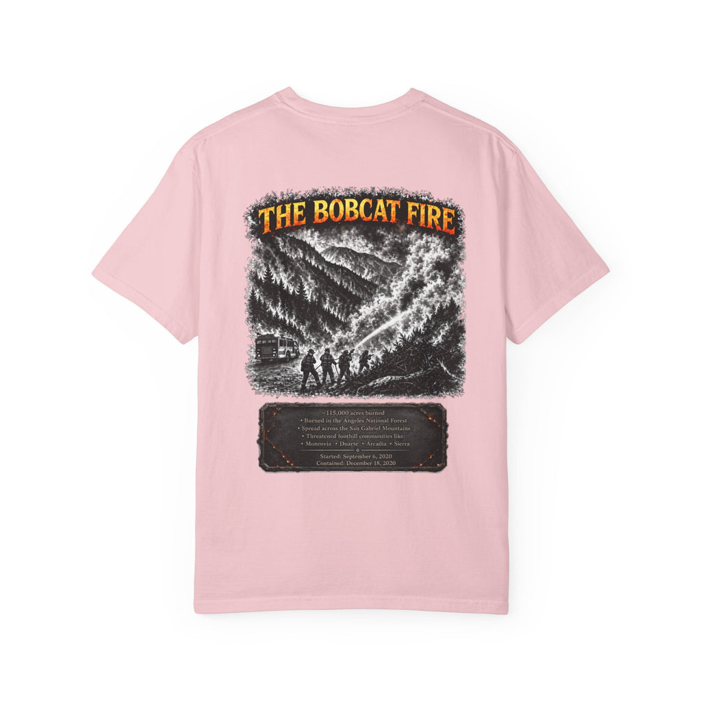 I Survived 2020 — Director's Cut S2:E2 "The Bobcat Fire" | Wildfire Edition Memorial Unisex Garment-Dyed T-shirt
