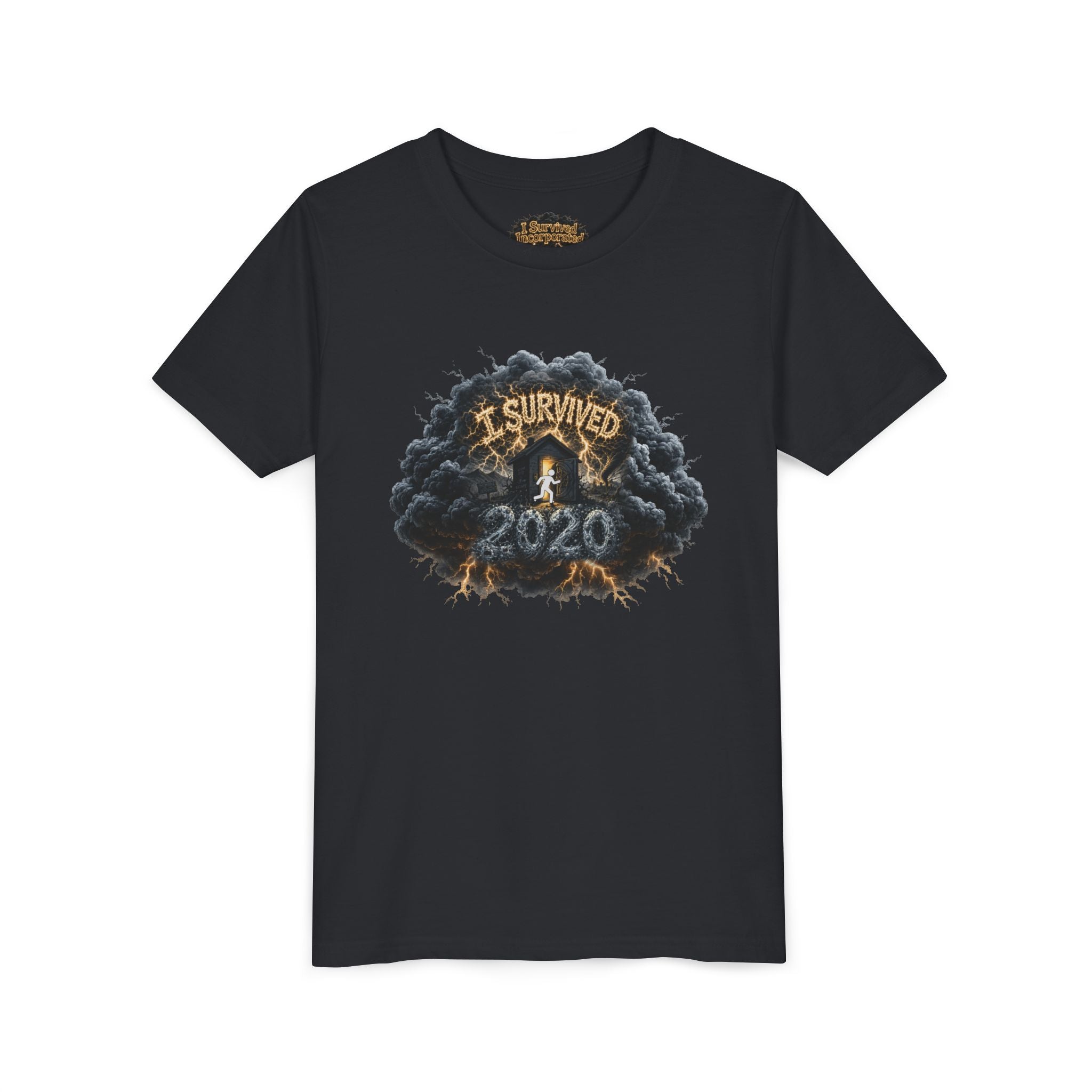 I Survived 2020 — Director's Cut Original Design Teaser Tee | Season 1 Premiere Drop Youth Short Sleeve Tee
