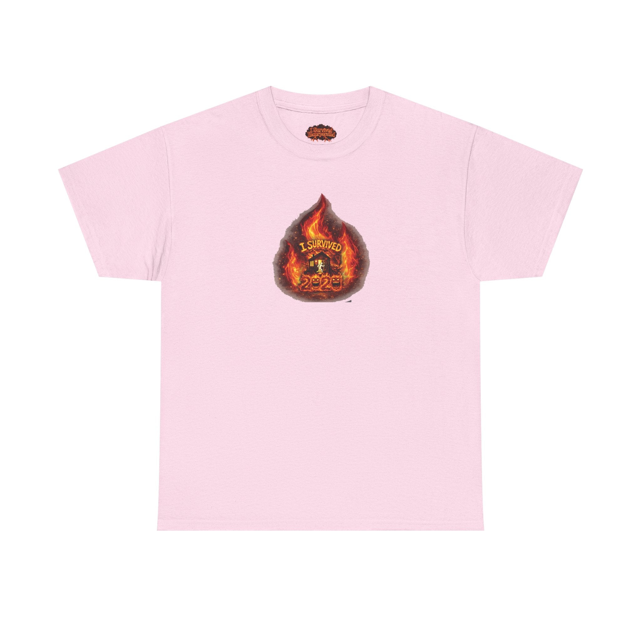I Survived 2020 — WILDFIRES S2:E2: Director's Cut "The Bobcat Fire" Memorial Unisex Heavy Cotton Tee