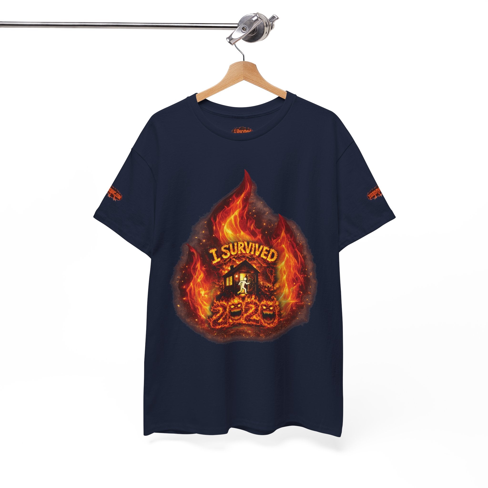 I Survived 2020 — Director's Cut S2:E1 "Berry Creek" | Wildfire Edition Memorial Unisex Heavy Cotton Tee (SPECIAL EDITION)