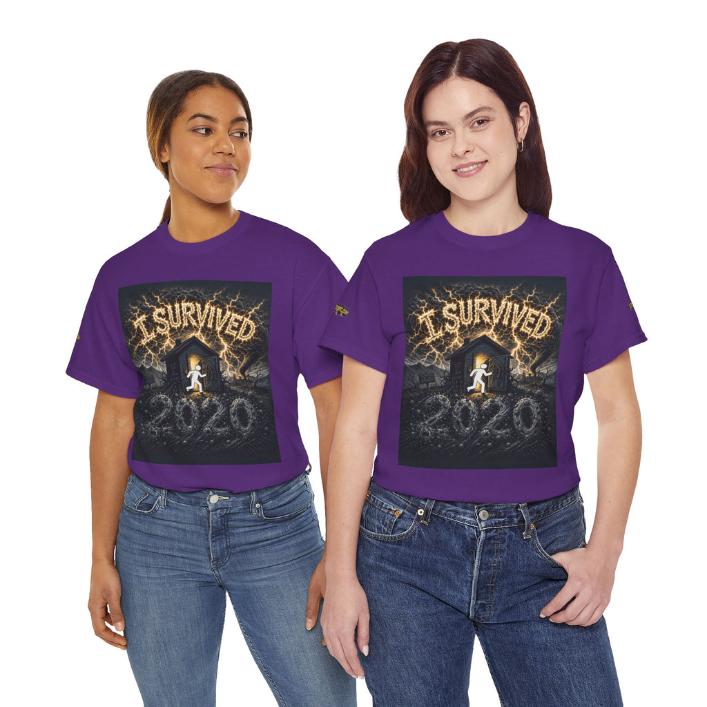 I Survived 2020 — Original PILOT Design: Special Edition Unisex Heavy Cotton Tee
