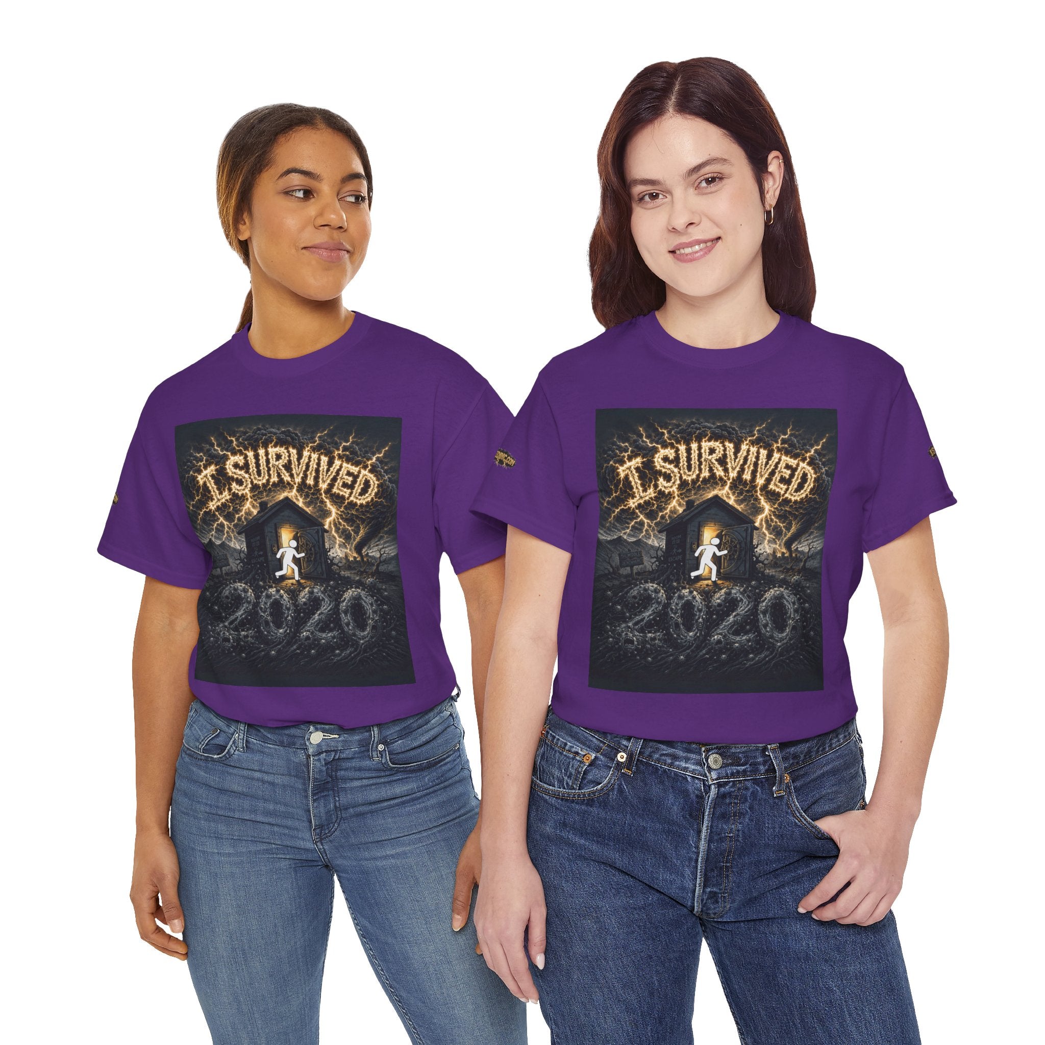 I Survived 2020 — Original PILOT Design: Special Edition Unisex Heavy Cotton Tee