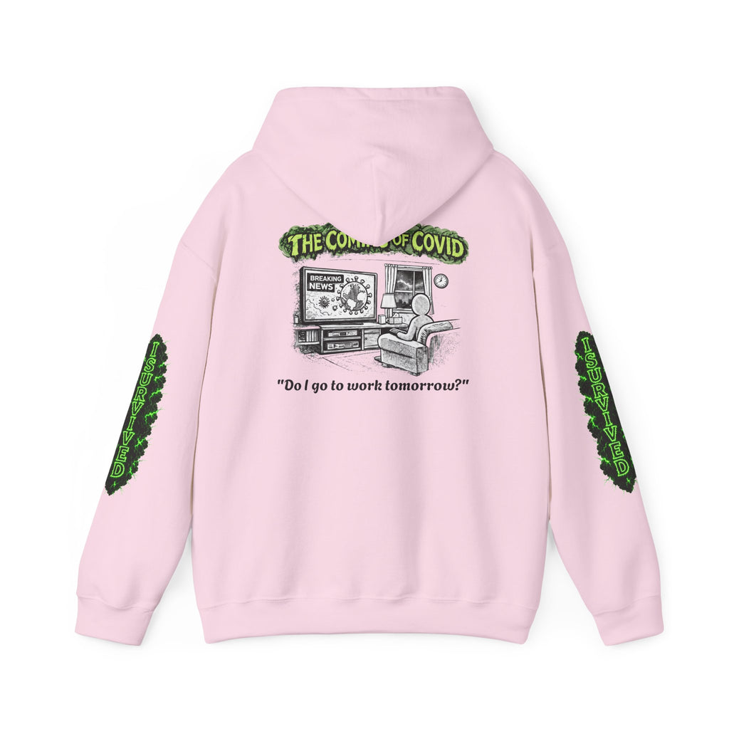 I Survived 2020 — Director's Cut S1:E2 "The Coming of COVID" | Pandemic Edition Hoodie Sweatshirt