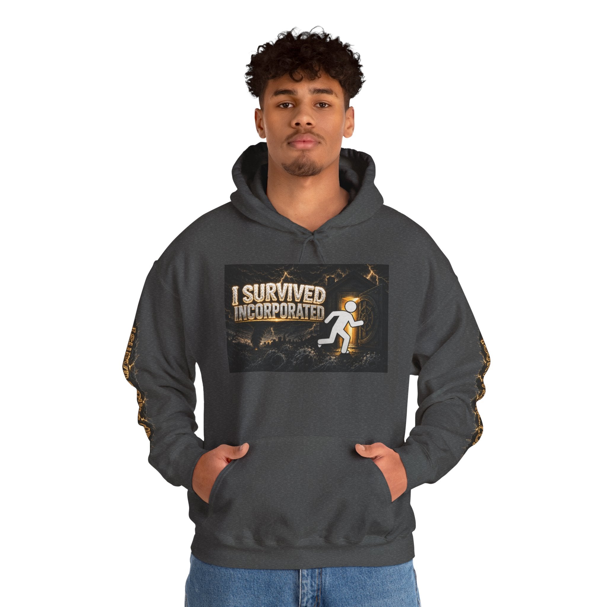 I Survived Incorporated Hoodie Sweatshirt – Original Design Teaser