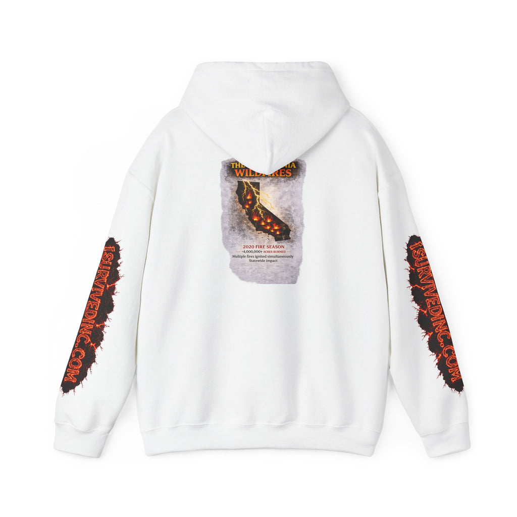 I Survived 2020 — S2:E3 "The California Wildfires" | Wildfire Edition Memorial Hoodie Sweatshirt