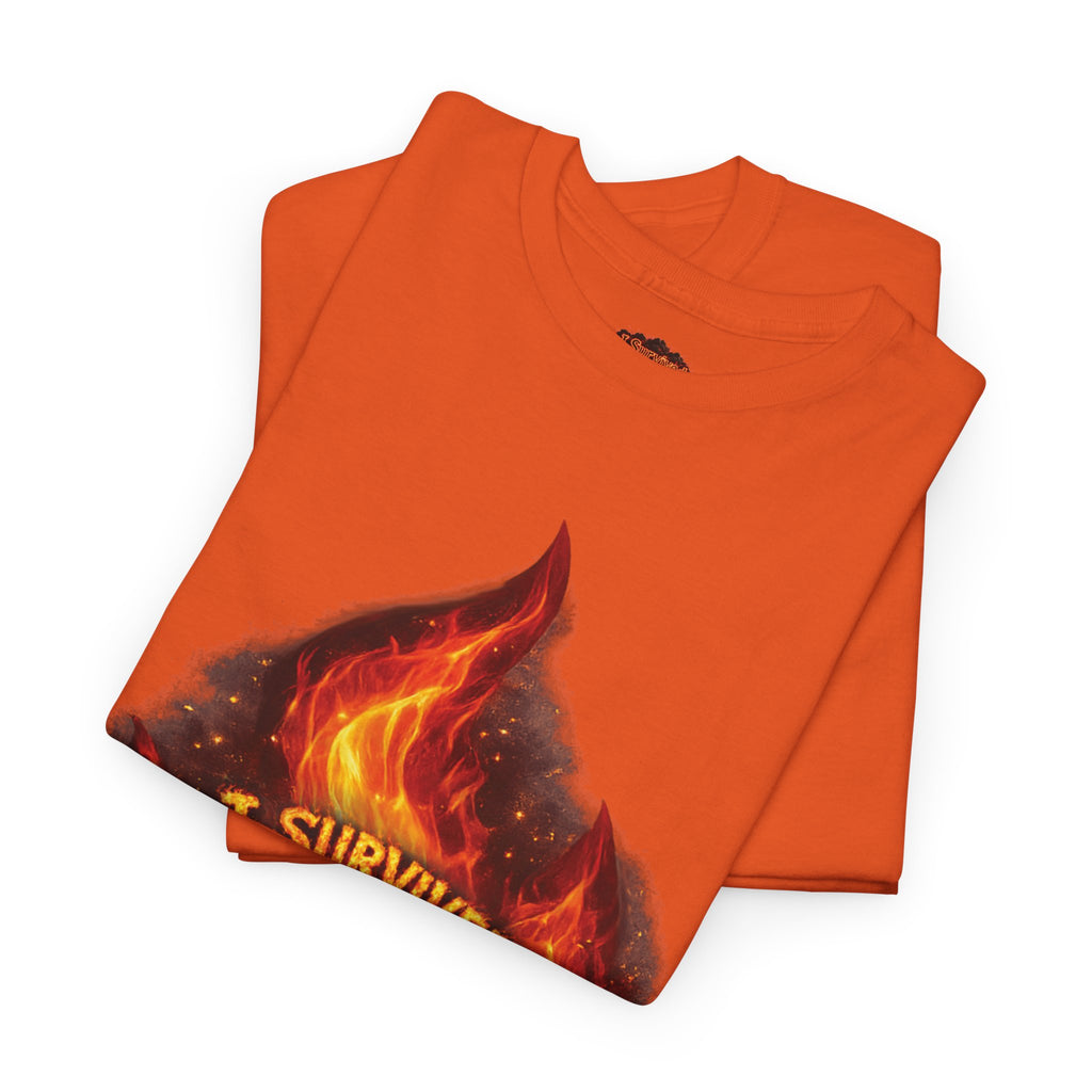 I Survived 2020 — Director's Cut S2:E4 "Western U.S. Wildfire Season" | Mid-Season Finale Pt. 1 | Wildfire Edition Memorial Unisex Heavy Cotton Tee (SPECIAL EDITION)