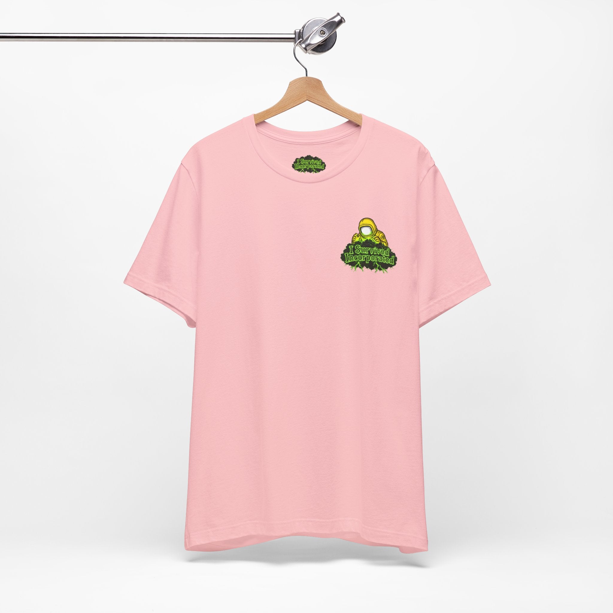 I Survived 2020 — "Please Stand By" Test Pattern Toxic Signal Tee Summer Premiere Unisex Jersey Short Sleeve Tee
