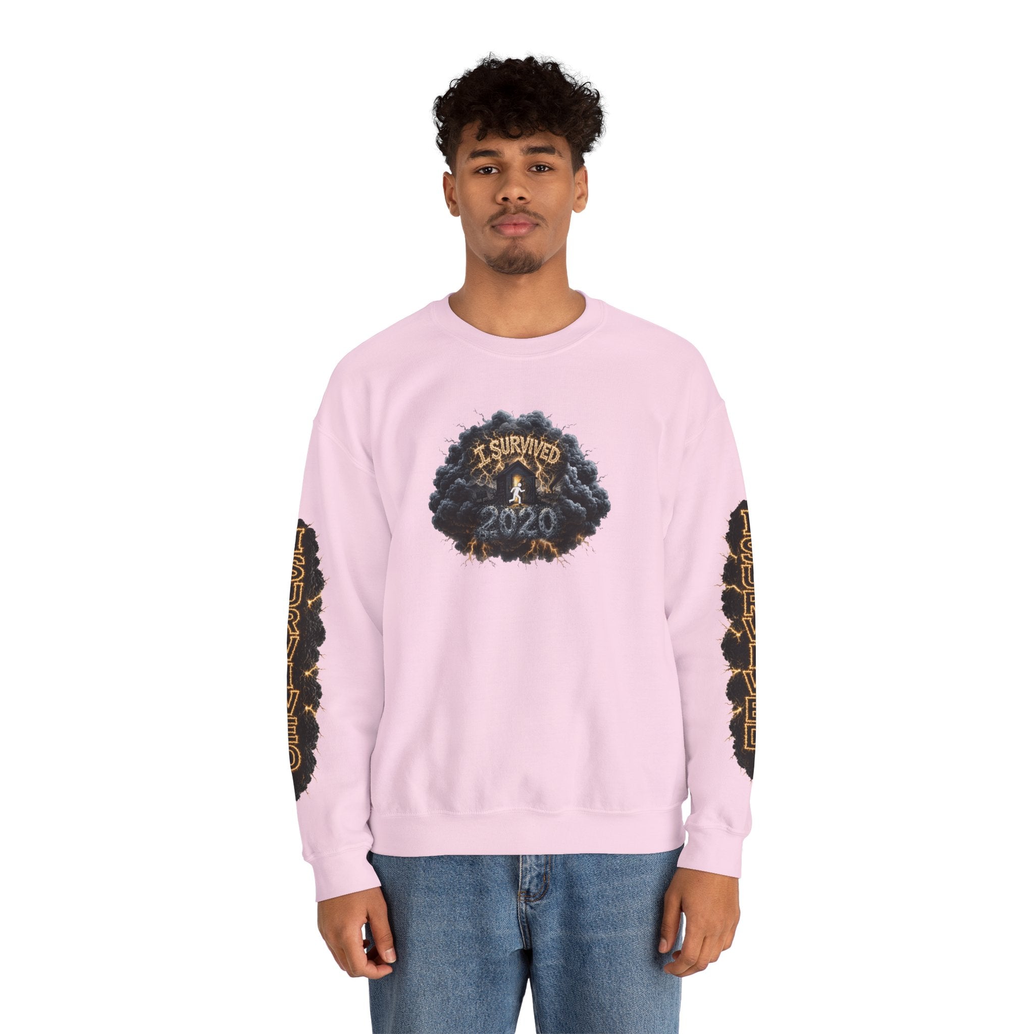 I Survived 2020 — Original PILOT Design: Director's Cut Special Edition Unisex Heavy Blend™ Crewneck Sweatshirt