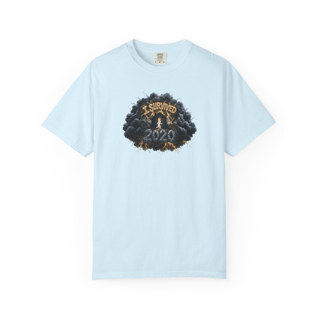 I Survived 2020 — Original PILOT Design: Director's Cut Unisex Garment-Dyed T-shirt