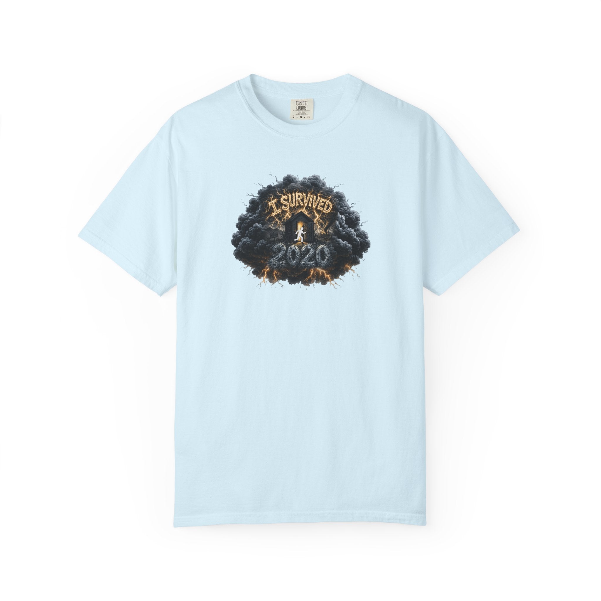 I Survived 2020 — Original PILOT Design: Director's Cut Unisex Garment-Dyed T-shirt