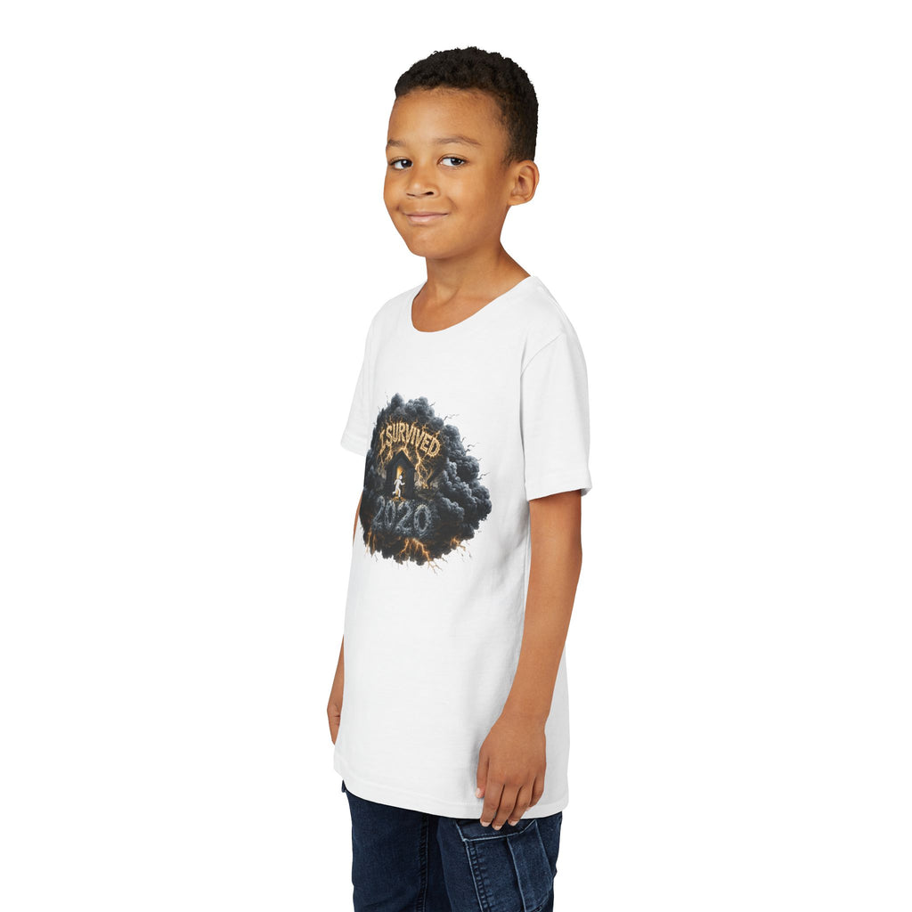 I Survived 2020 — Director's Cut Original Design Teaser Tee | Season 1 Premiere Drop Youth Short Sleeve Tee