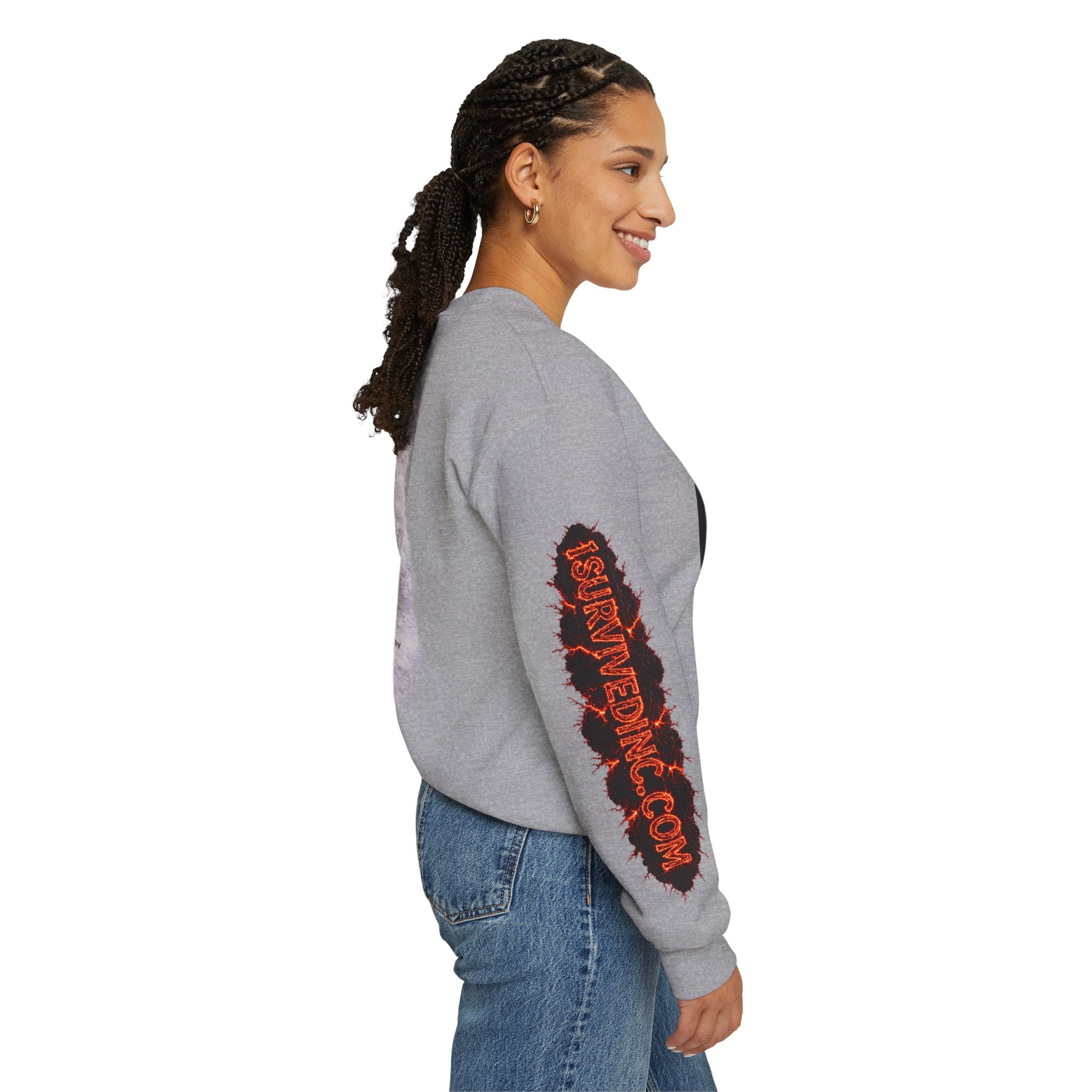 I Survived 2020 — S2:E3 "The California Wildfires" | Wildfire Edition Memorial Unisex Heavy Blend™ Crewneck Sweatshirt