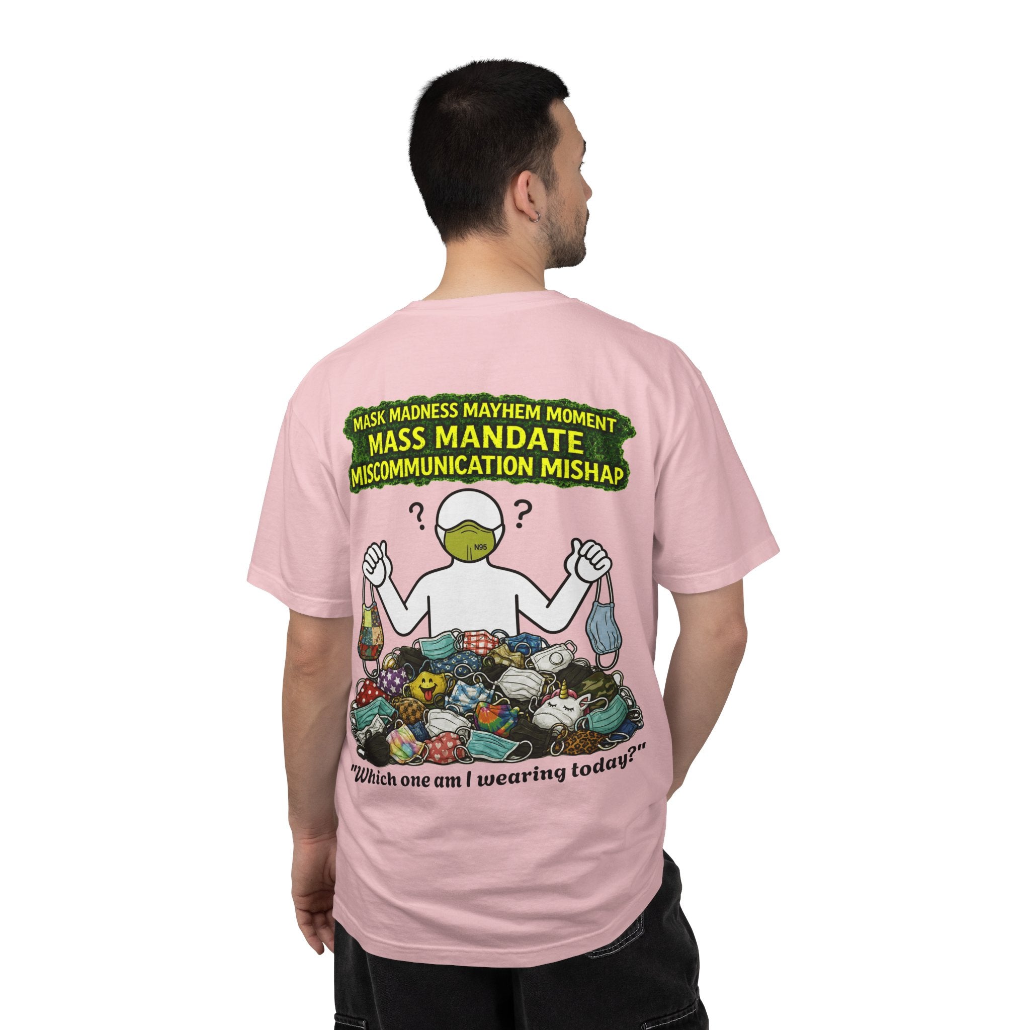 I Survived 2020 — PANDEMIC S1:E4: "Mask Madness" Unisex Garment-Dyed T-shirt