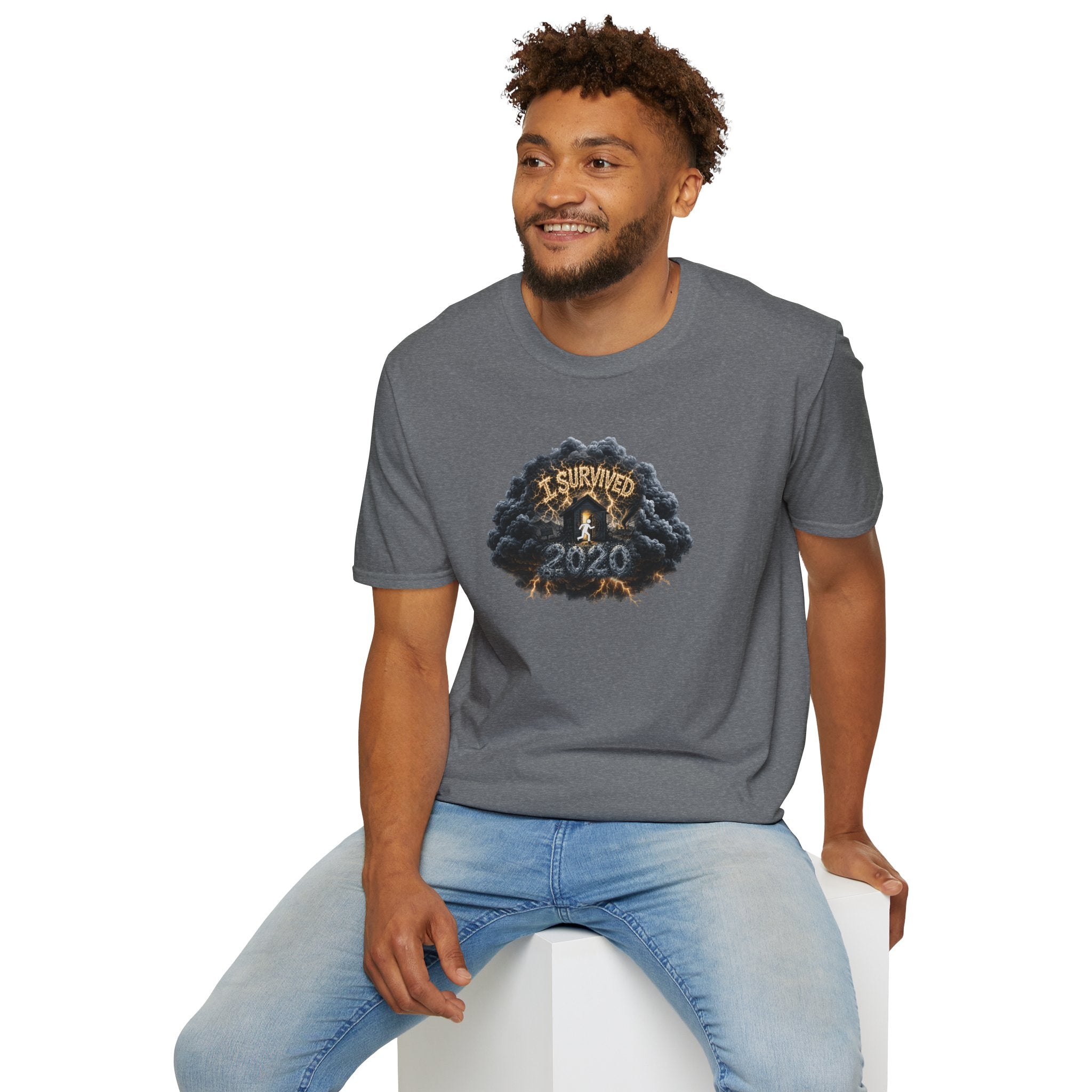I Survived 2020 —  Original PILOT Design: Director's Cut Unisex Softstyle T-Shirt