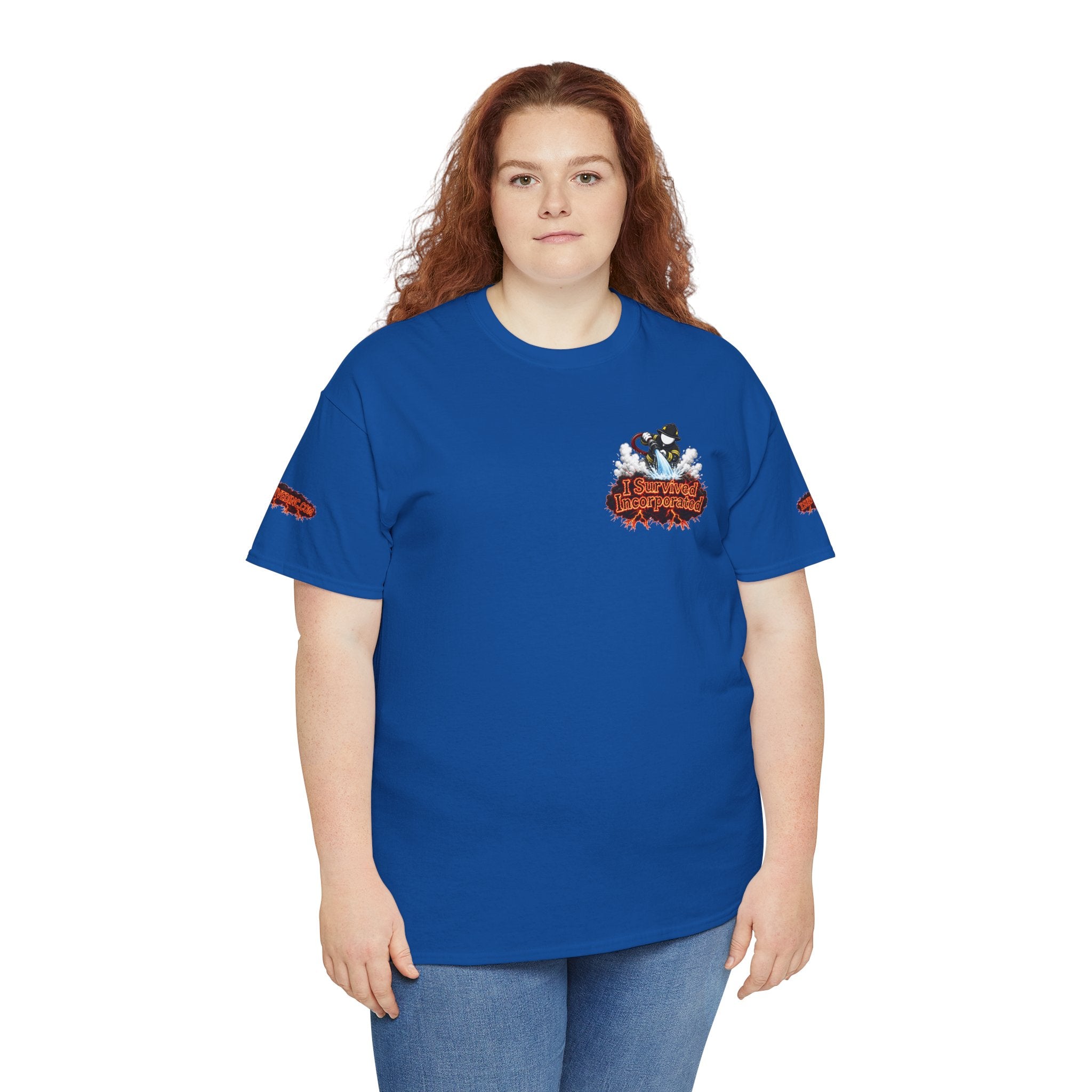 I Survived 2020 — "Please Stand By" Test Pattern Tee Wildfire Signal Special Edition Summer Premiere Unisex Heavy Cotton Tee