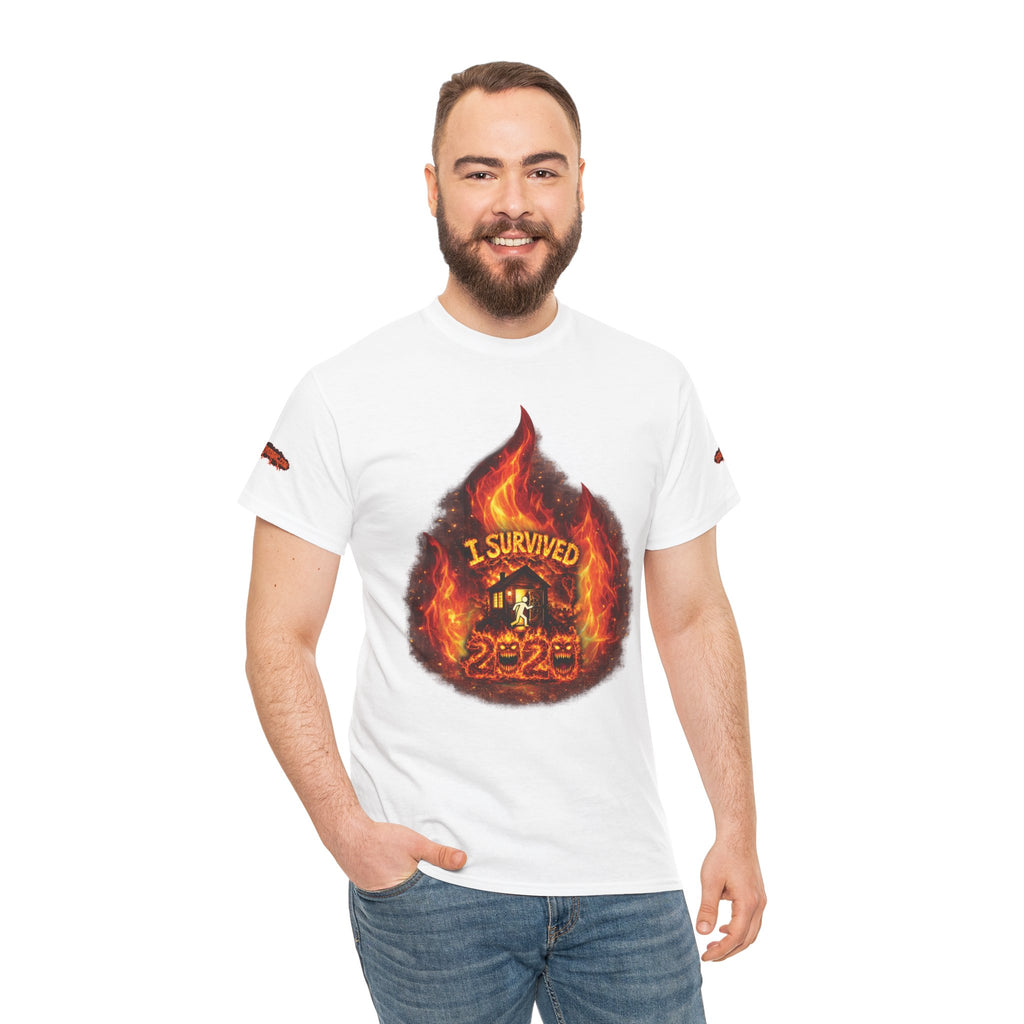 I Survived 2020 — Director's Cut S2:E3 "The California Wildfires" | Wildfire Edition Memorial Unisex Heavy Cotton Tee (SPECIAL EDITION)