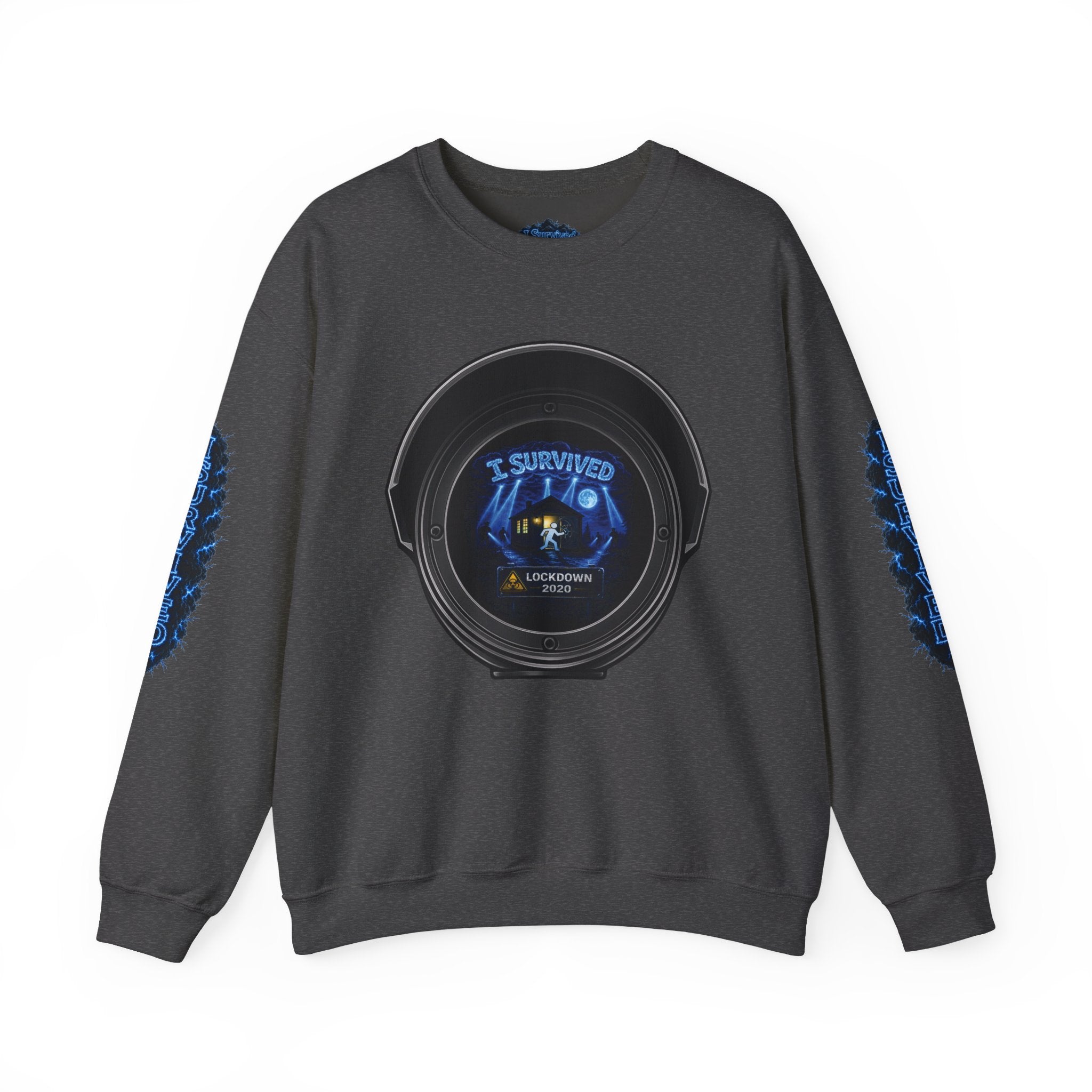 I Survived 2020 — Director's Cut S3:E1 "Quarantine" | Lockdown Edition Documentary Unisex Heavy Blend™ Crewneck Sweatshirt