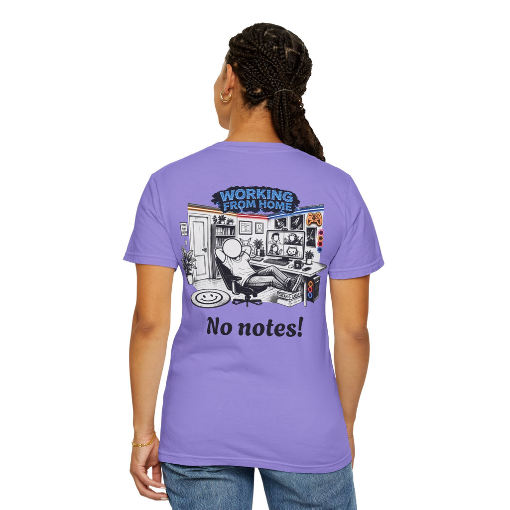I Survived 2020 — LOCKDOWN S3:E4: "Working From Home" Unisex Garment-Dyed T-shirt