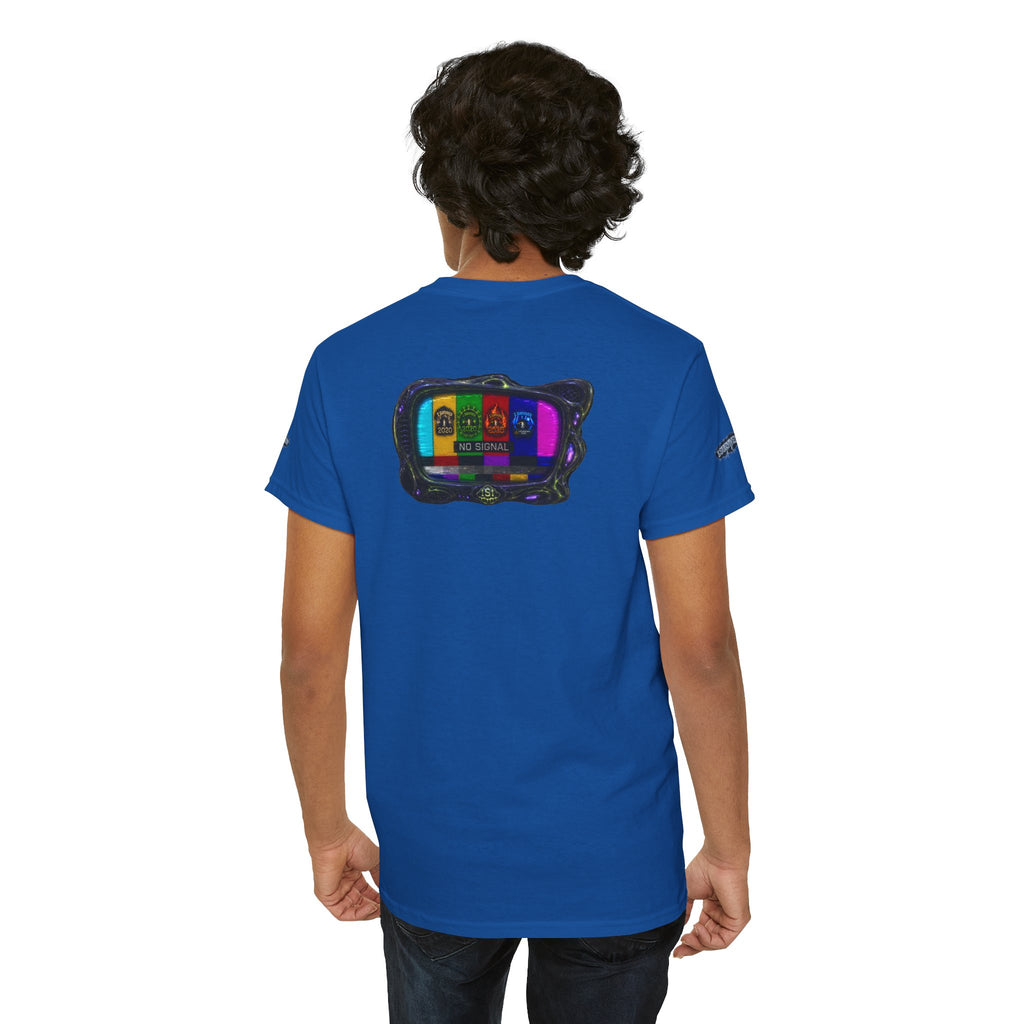 I Survived 2020 — "No Signal" Test Pattern Tee Alien Broadcast Finale Special Edition Summer Premiere Unisex Heavy Cotton Tee