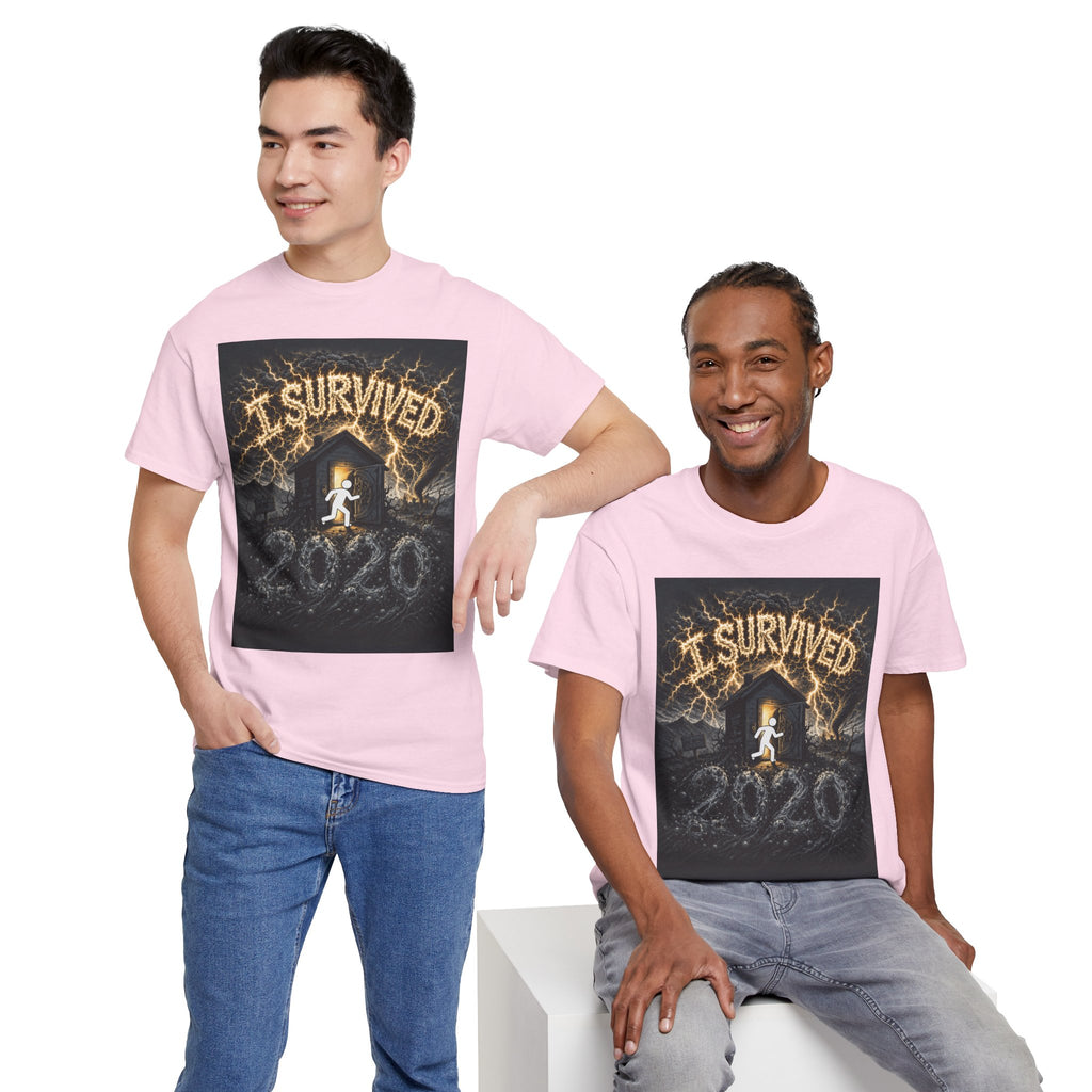 I Survived 2020 — Original PILOT Design Unisex Heavy Cotton Tee