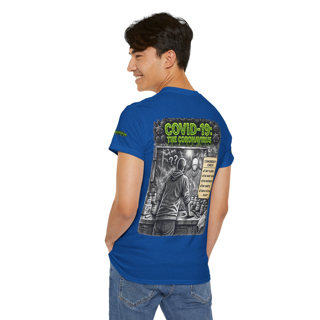 I Survived 2020 — S1:E1 "COVID-19: The Coronavirus" | Pandemic Edition Unisex Heavy Cotton Tee (SPECIAL EDITION)