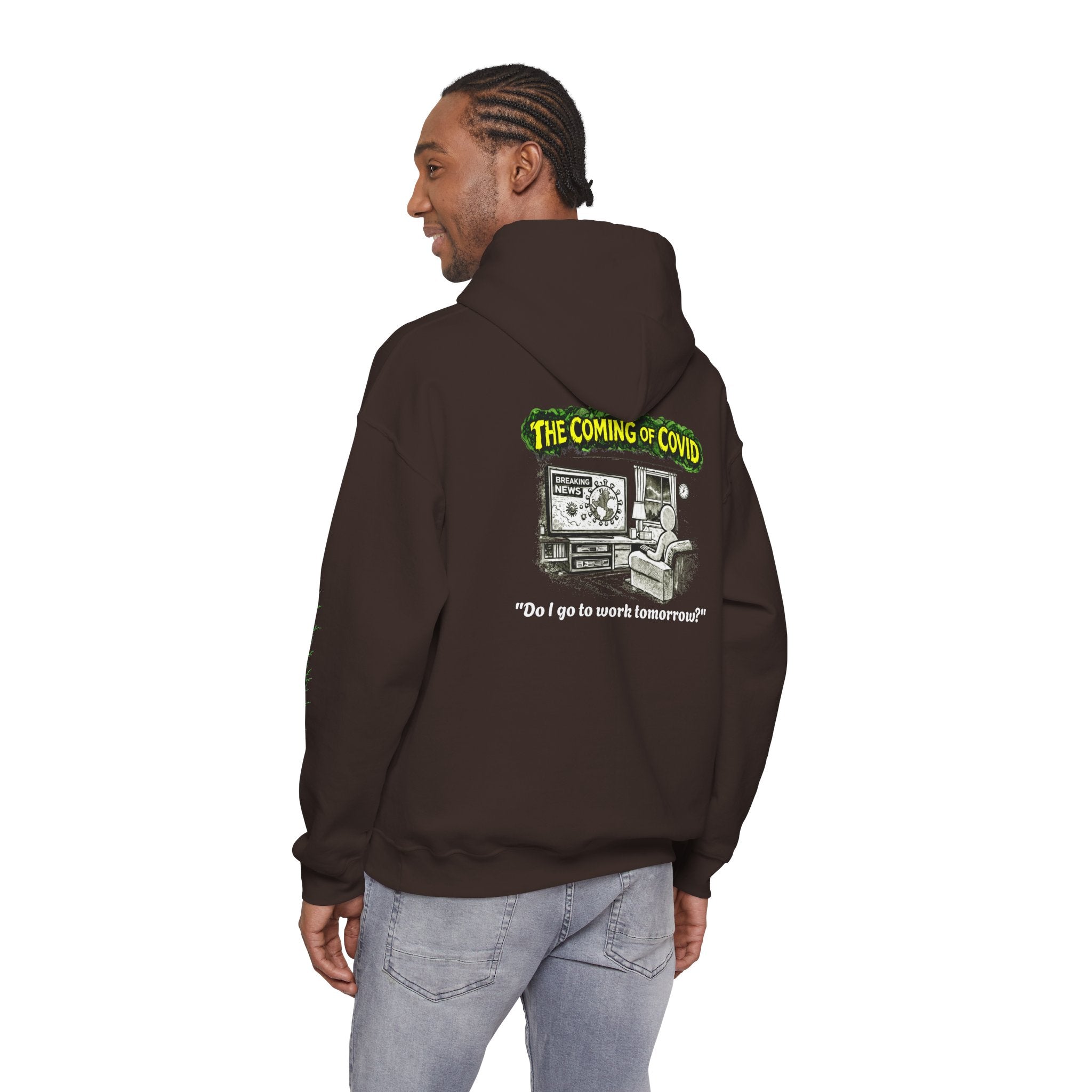 I Survived 2020 — PANDEMIC S1:E2: Director's Cut "The Coming of COVID" Hoodie