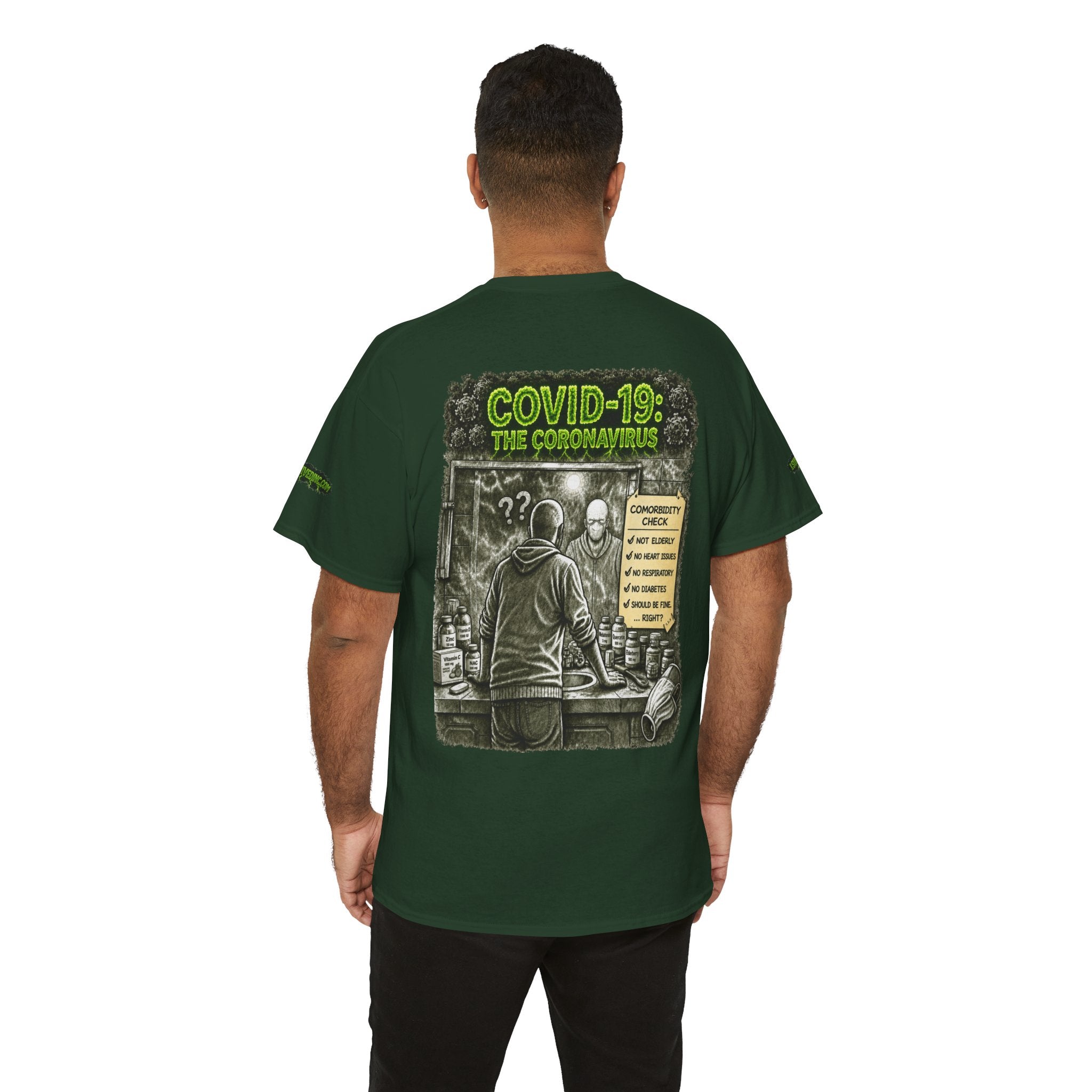 I Survived 2020 — PANDEMIC S1:E1: Special Edition "COVID-19: The Coronavirus" Unisex Heavy Cotton Tee