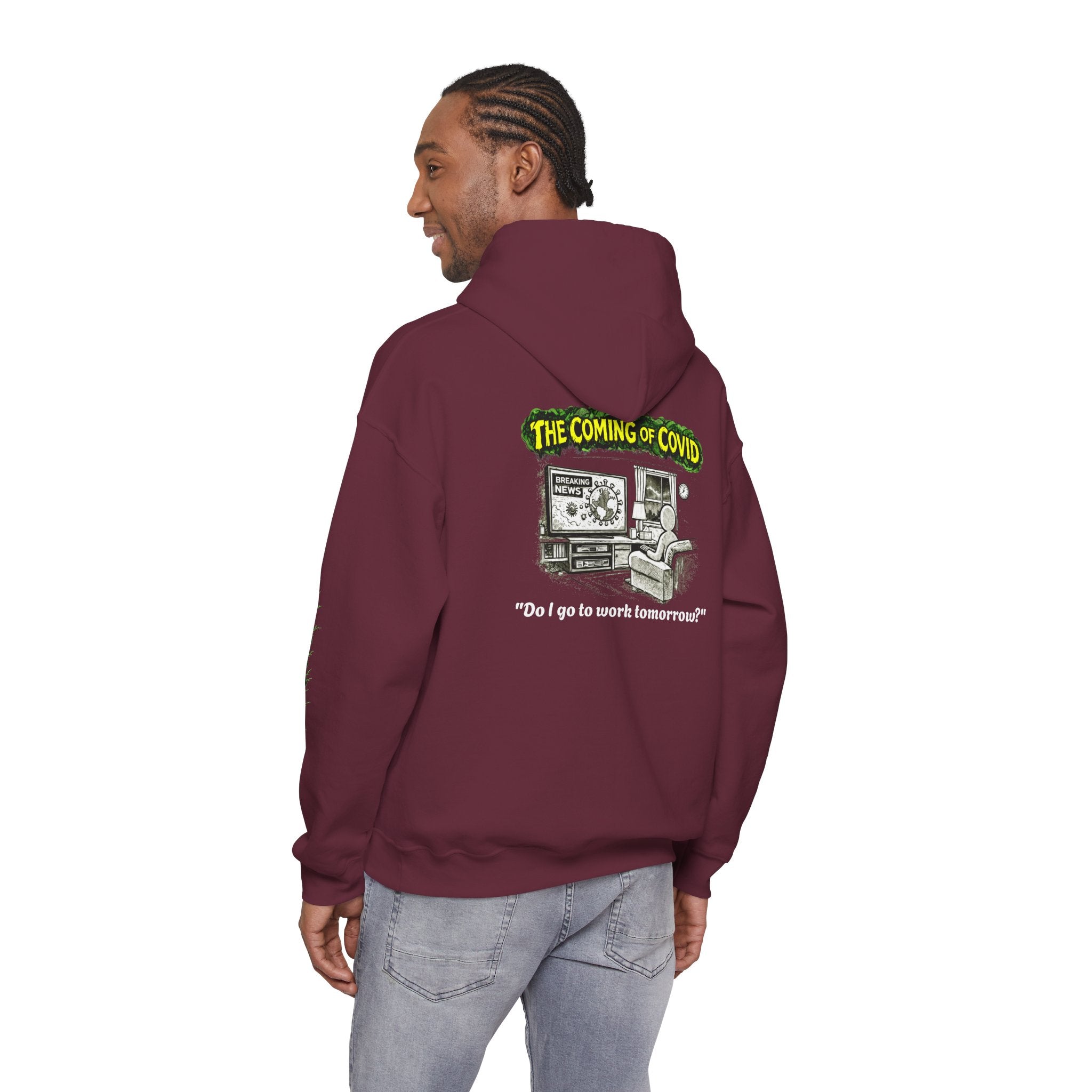 I Survived 2020 — PANDEMIC S1:E2: Director's Cut "The Coming of COVID" Hoodie