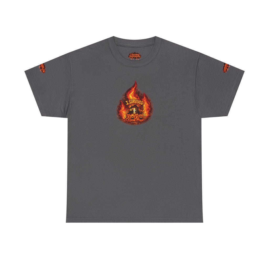 I Survived 2020 — WILDFIRES S2:E1: Director's Cut Special Edition "Berry Creek" Memorial Unisex Heavy Cotton Tee