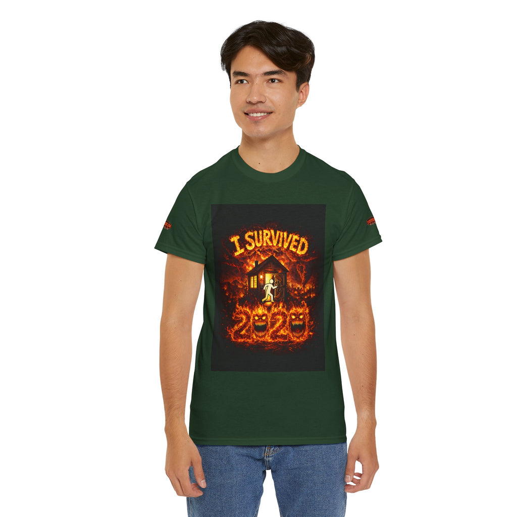 I Survived 2020 — S2:E4 "Western U.S. Wildfire Season" | Mid-Season Finale Pt. 1 | Wildfire Edition Memorial Unisex Heavy Cotton Tee (SPECIAL EDITION)
