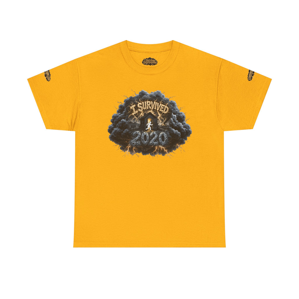 I Survived 2020 — Director's Cut Original Design Teaser Tee | Season 1 Premiere Drop Unisex Heavy Cotton Tee (SPECIAL EDITION)