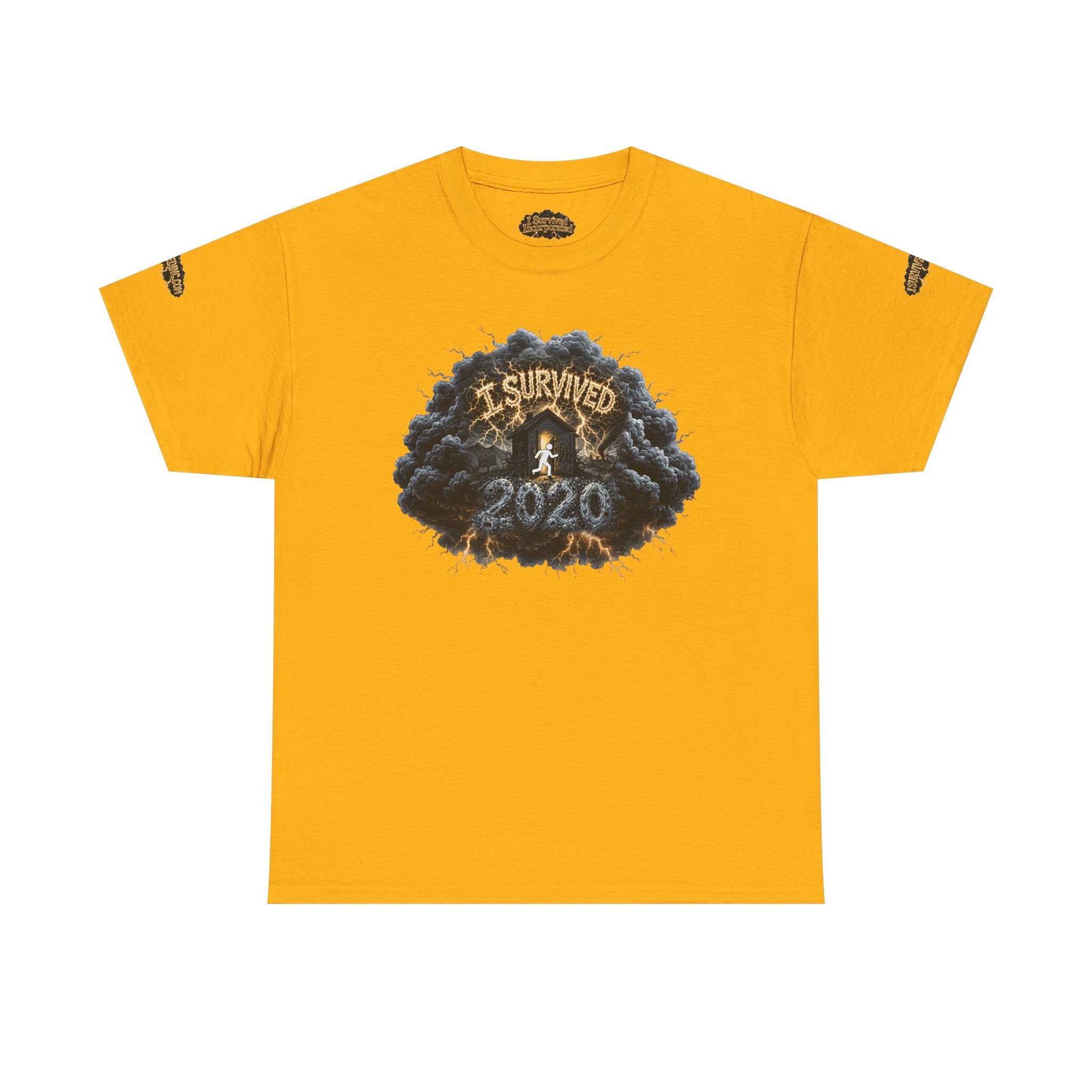 I Survived 2020 — Director's Cut Original Design Teaser Tee | Season 1 Premiere Drop Unisex Heavy Cotton Tee (SPECIAL EDITION)