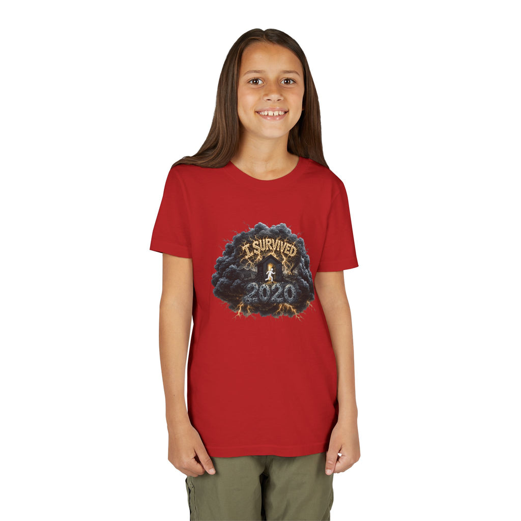 I Survived 2020 — Director's Cut Original Design Teaser Tee | Season 1 Premiere Drop Youth Short Sleeve Tee