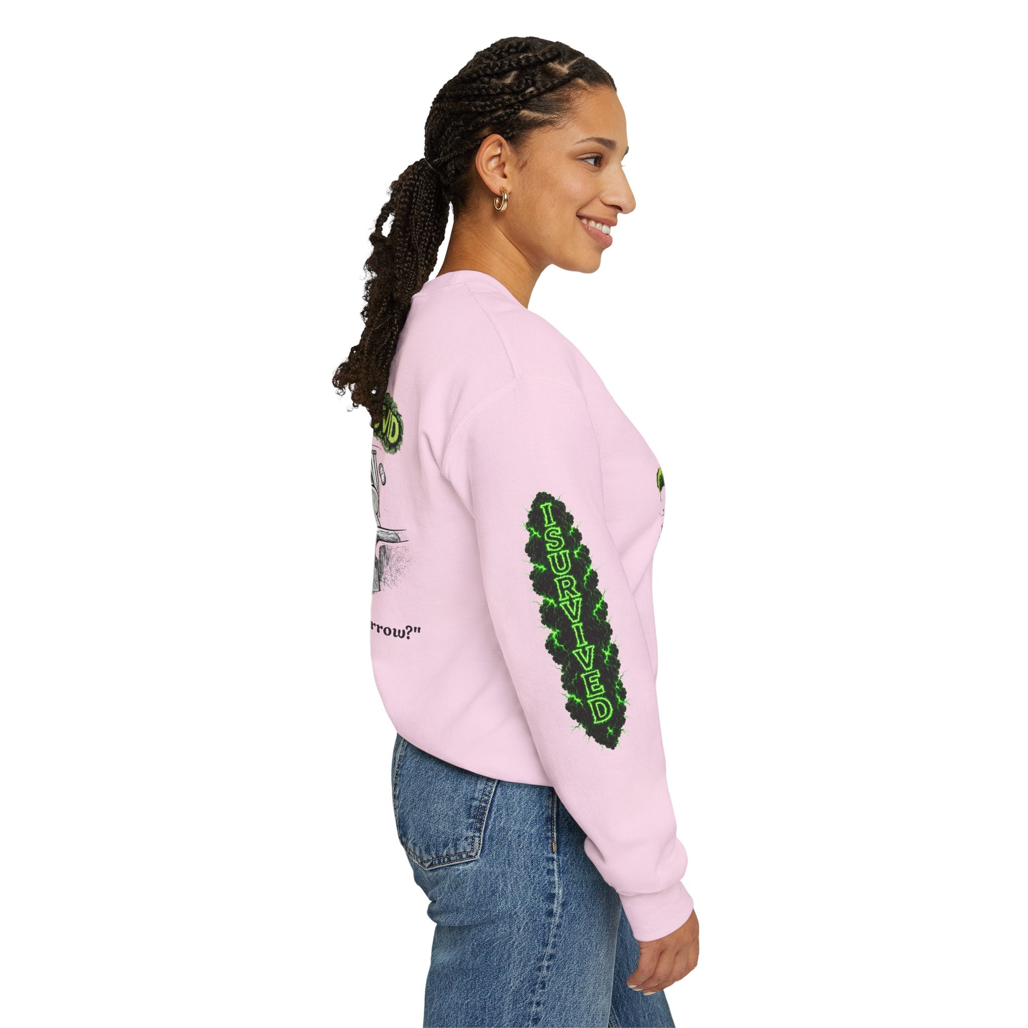 I Survived 2020 — Director's Cut S1:E2 "The Coming of COVID" | Pandemic Edition Unisex Heavy Blend™ Crewneck Sweatshirt