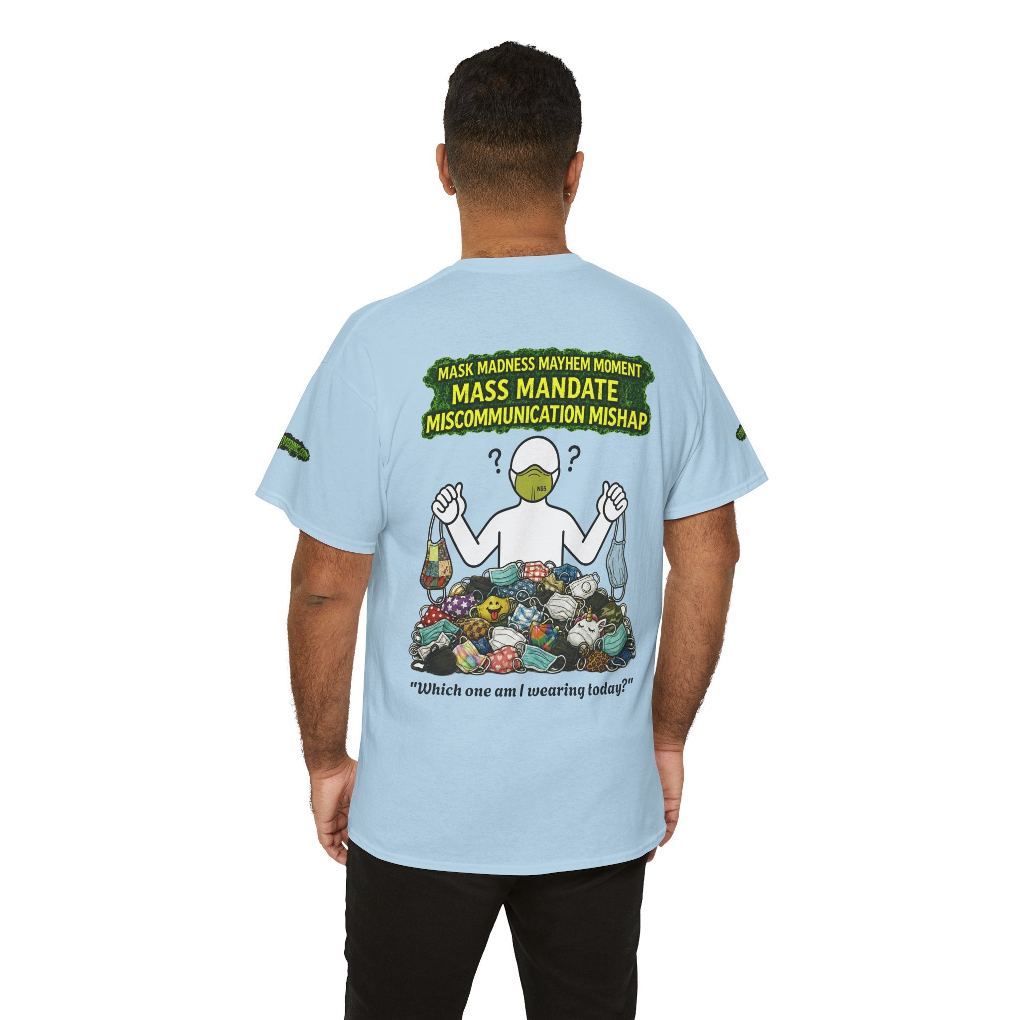 I Survived 2020 — PANDEMIC S1:E4: Special Edition "Mask Madness" Unisex Heavy Cotton Tee