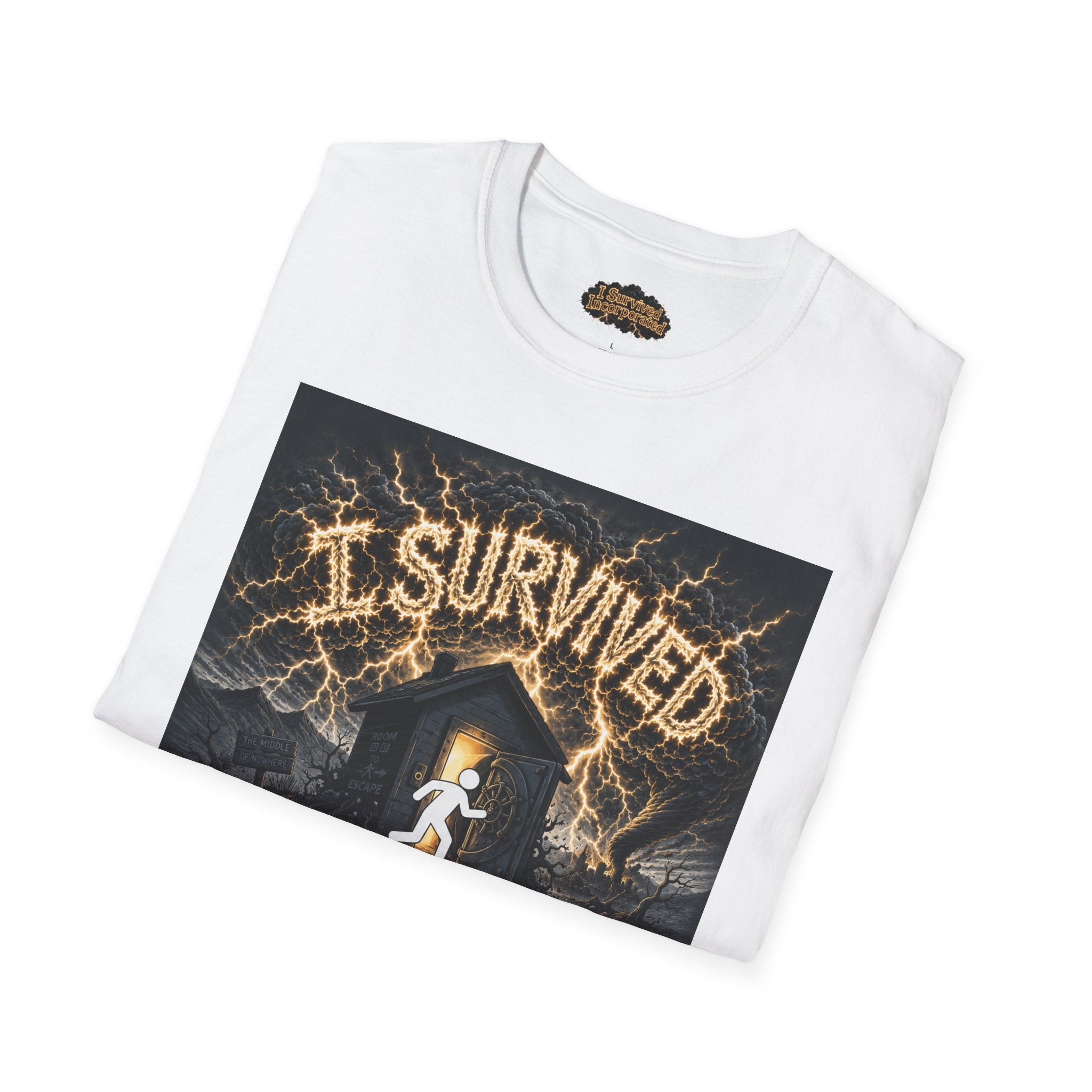 I Survived 2020 — Original Design Teaser Tee | Season 1 Premiere Drop Unisex Softstyle T-Shirt